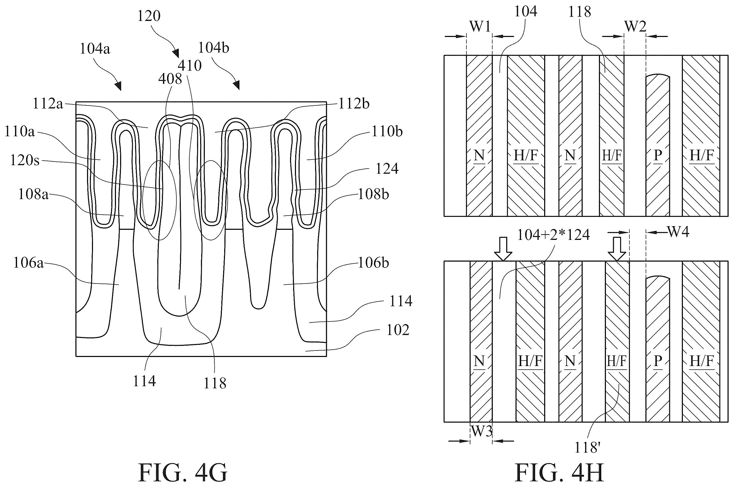 Patent US12581721 Figure 8 – Method for gap filling with selectively formed seed layer and heteroepitaxial cap layer