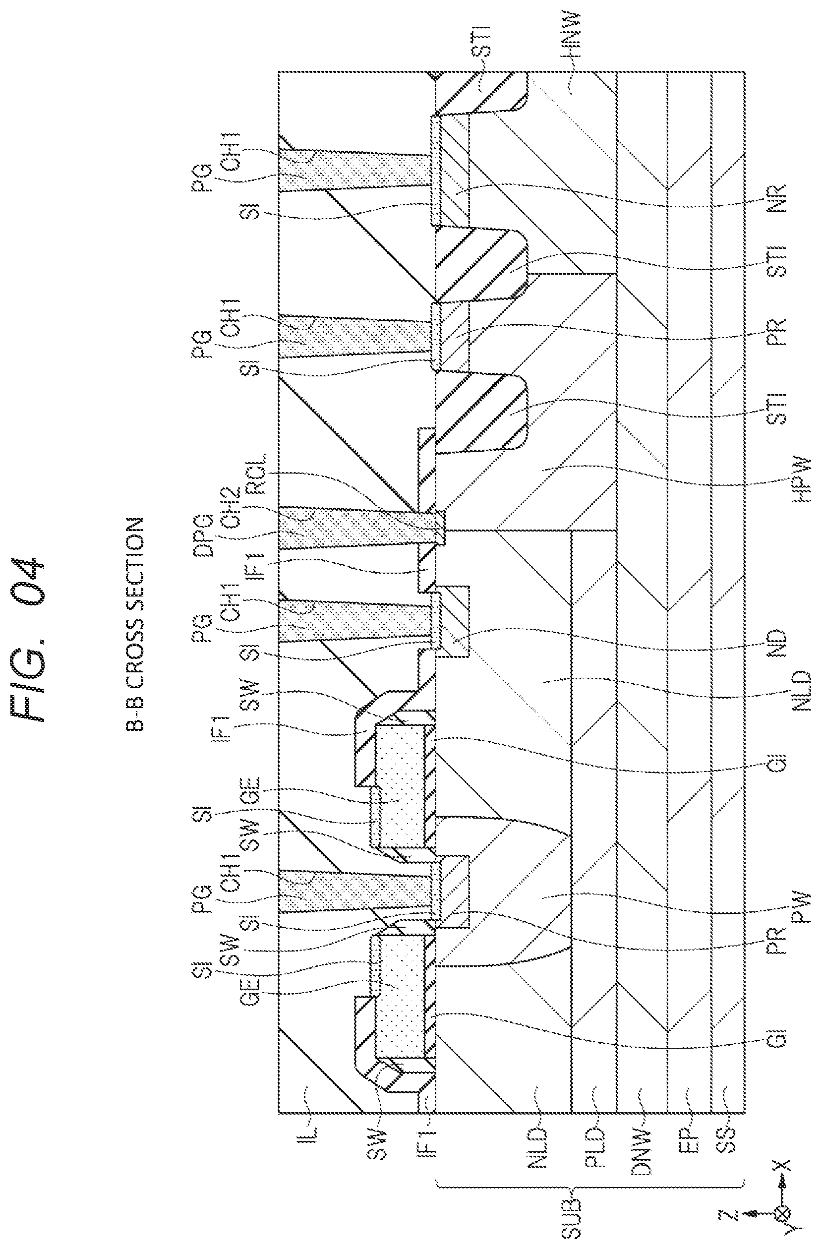 Patent US12581722 Figure 4 – Semiconductor device including impurity regions and element isolation portion and method of manufacturing the same