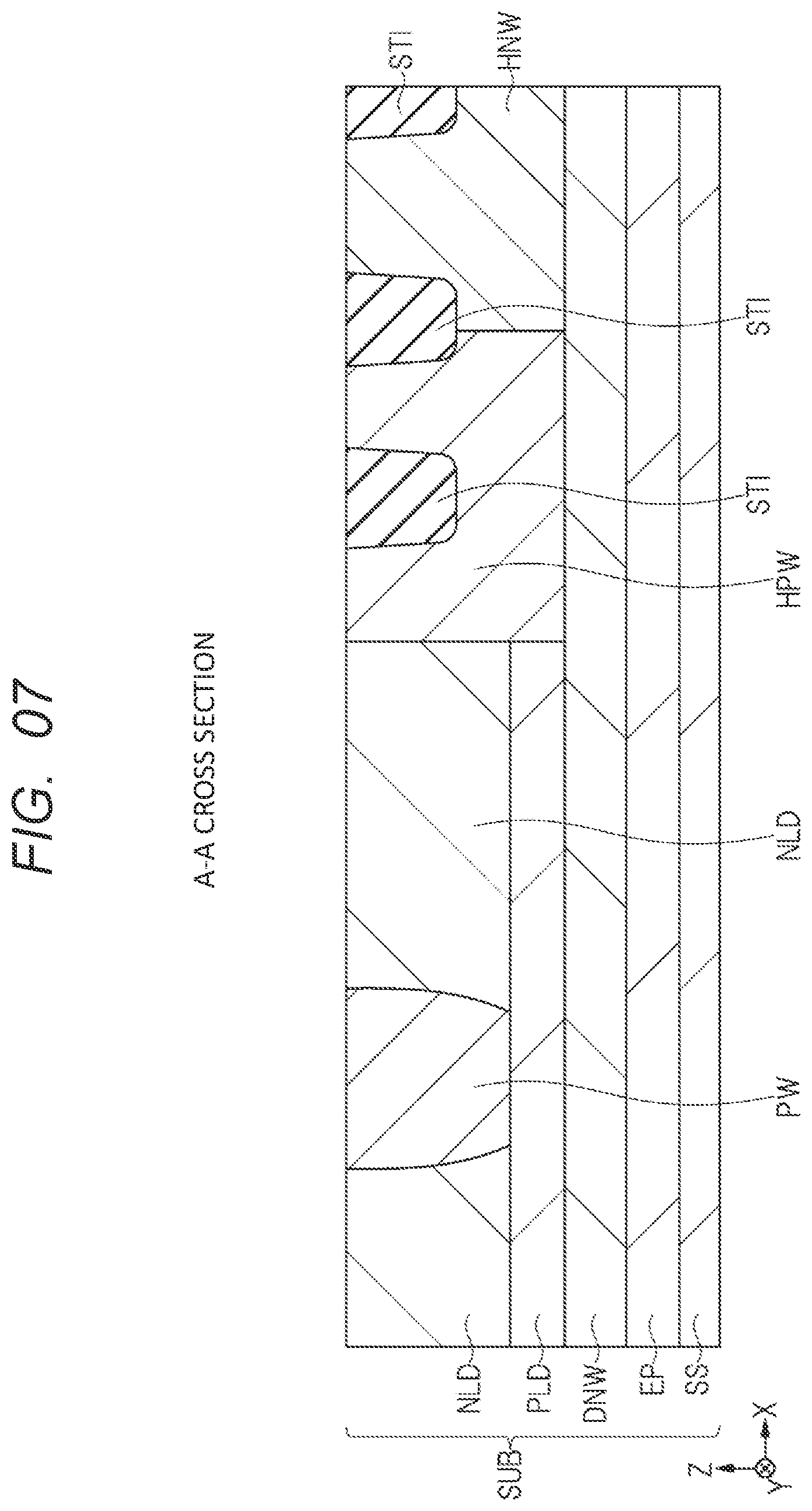 Patent US12581722 Figure 7 – Semiconductor device including impurity regions and element isolation portion and method of manufacturing the same