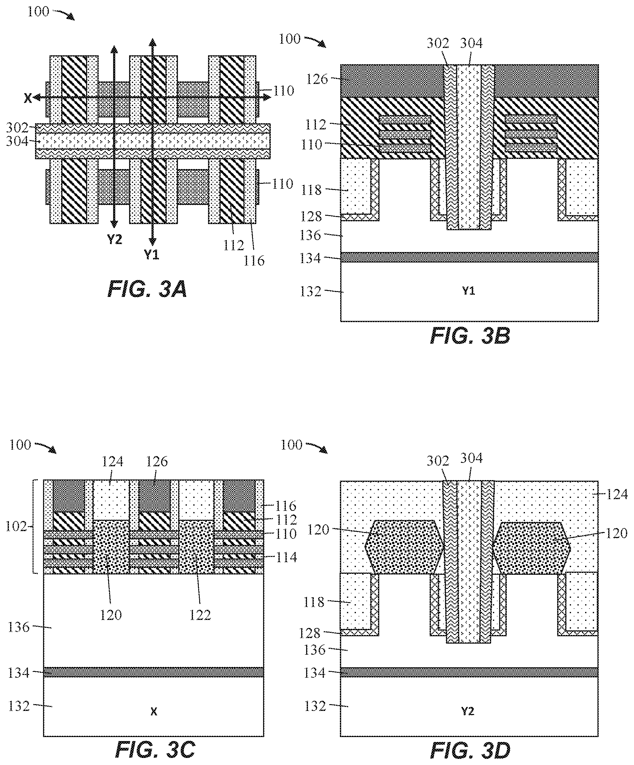 Patent US12581723 Figure 3 – Backside power via