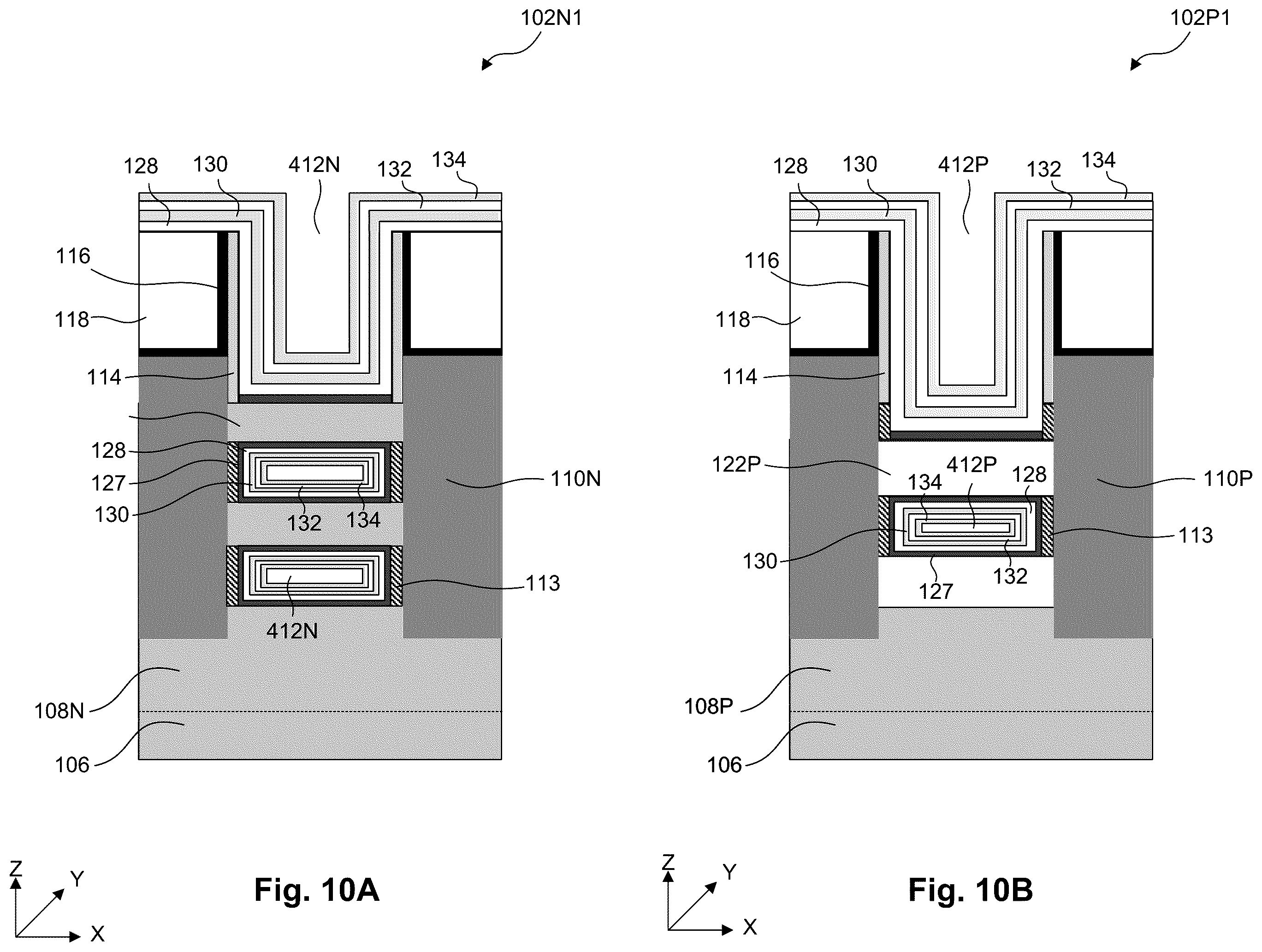 Patent US12581725 Figure 19 – Gate structures for semiconductor devices