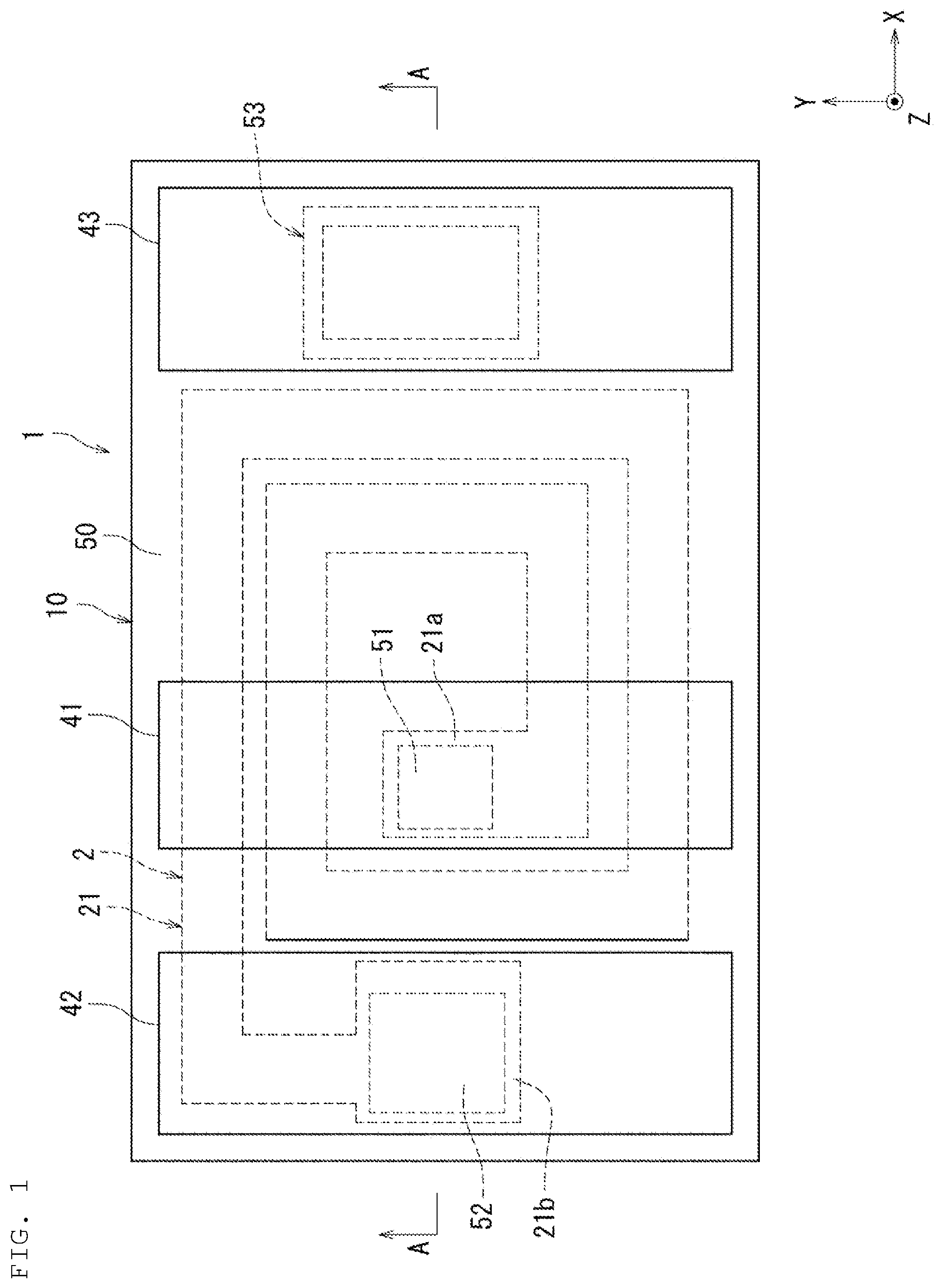 Patent US12581726 Figure 1 – Electronic component and electronic circuit comprising a capacitor and an inductor