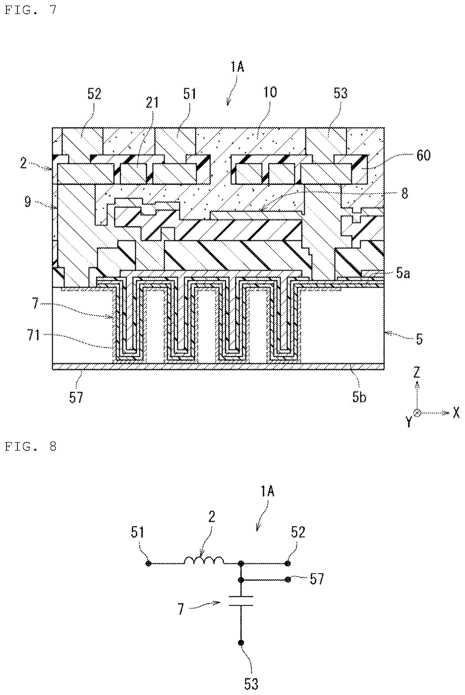 Patent US12581726 Figure 14 – Electronic component and electronic circuit comprising a capacitor and an inductor