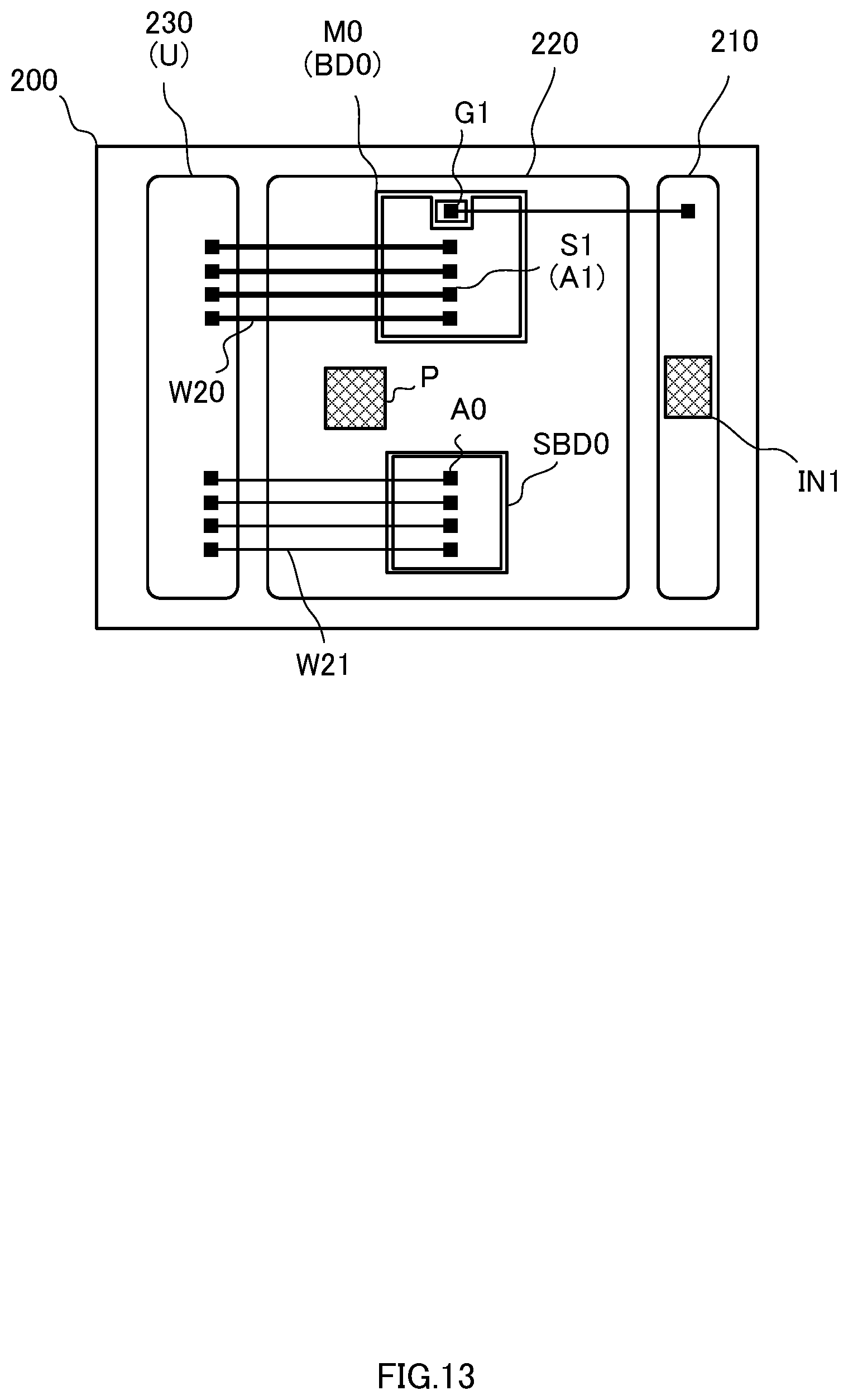 Patent US12581727 Figure 13 – Electronic circuit and semiconductor module
