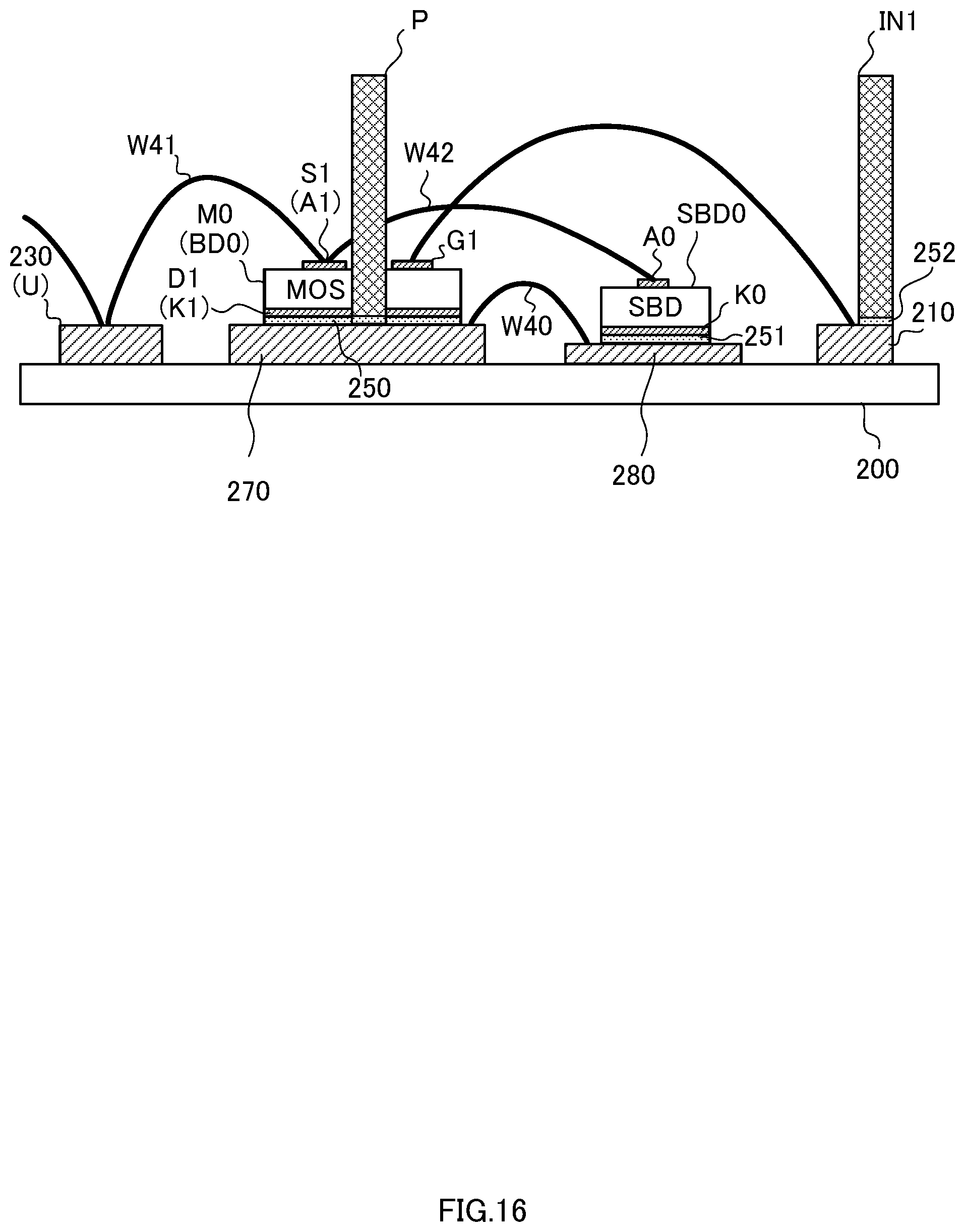 Patent US12581727 Figure 16 – Electronic circuit and semiconductor module