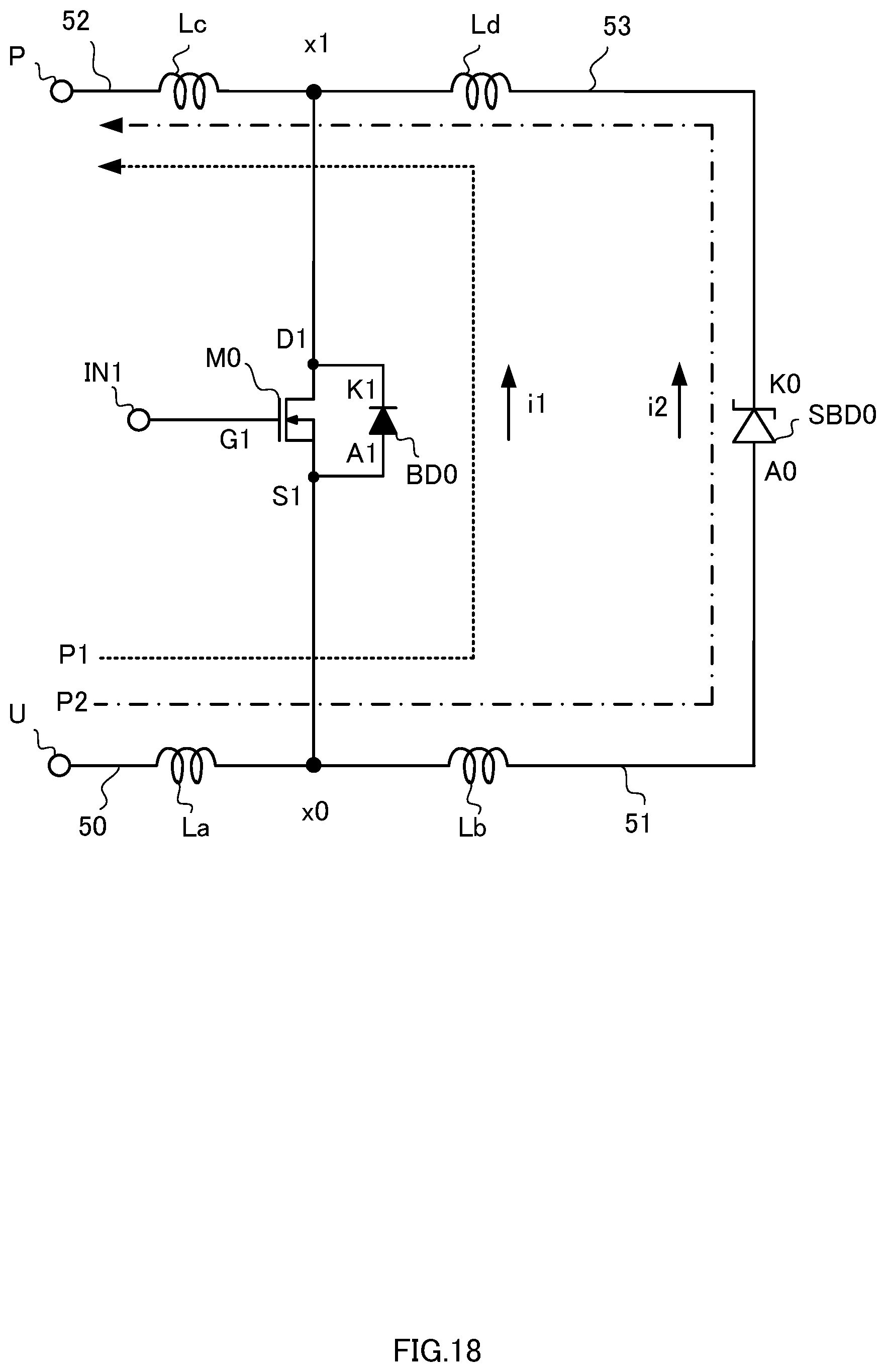 Patent US12581727 Figure 18 – Electronic circuit and semiconductor module