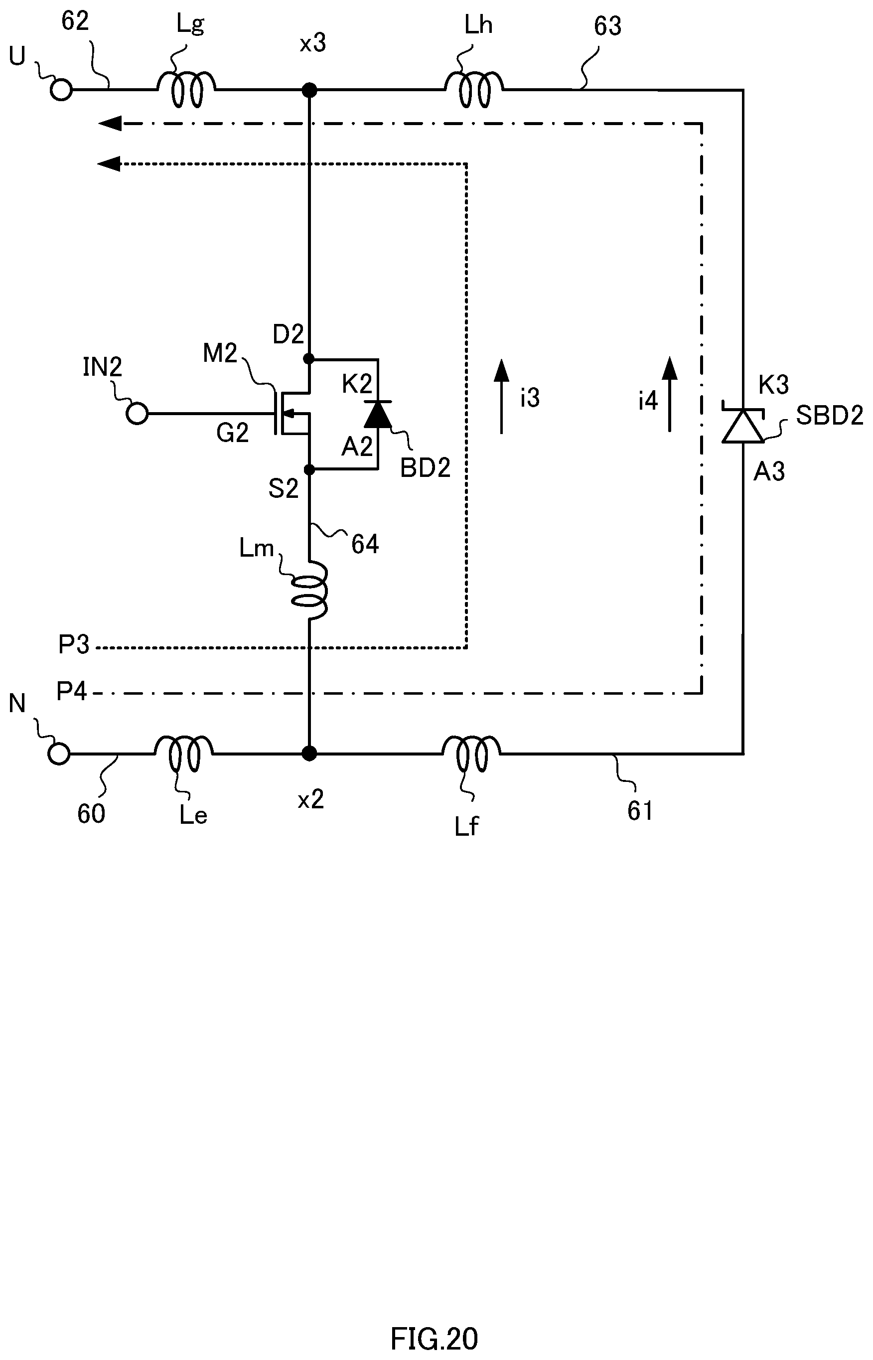 Patent US12581727 Figure 20 – Electronic circuit and semiconductor module