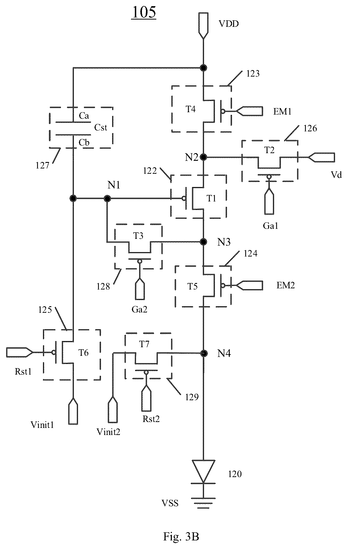 Patent US12581732 Figure 4 – Display substrate