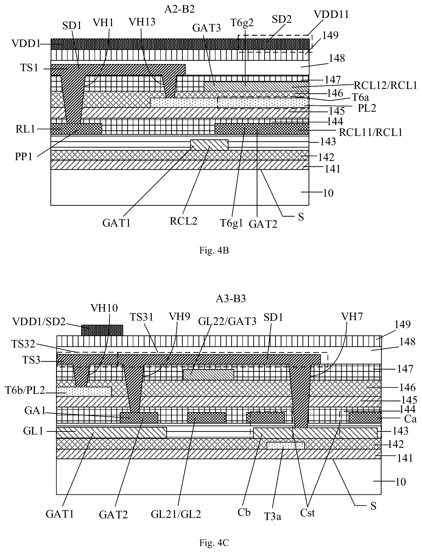 Patent US12581732 Figure 6 – Display substrate