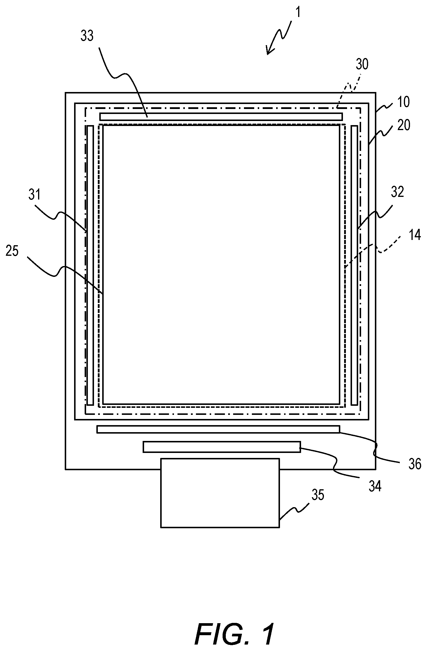 Patent US12581733 Figure 1 – Thin-film transistor device and method of manufacturing the same