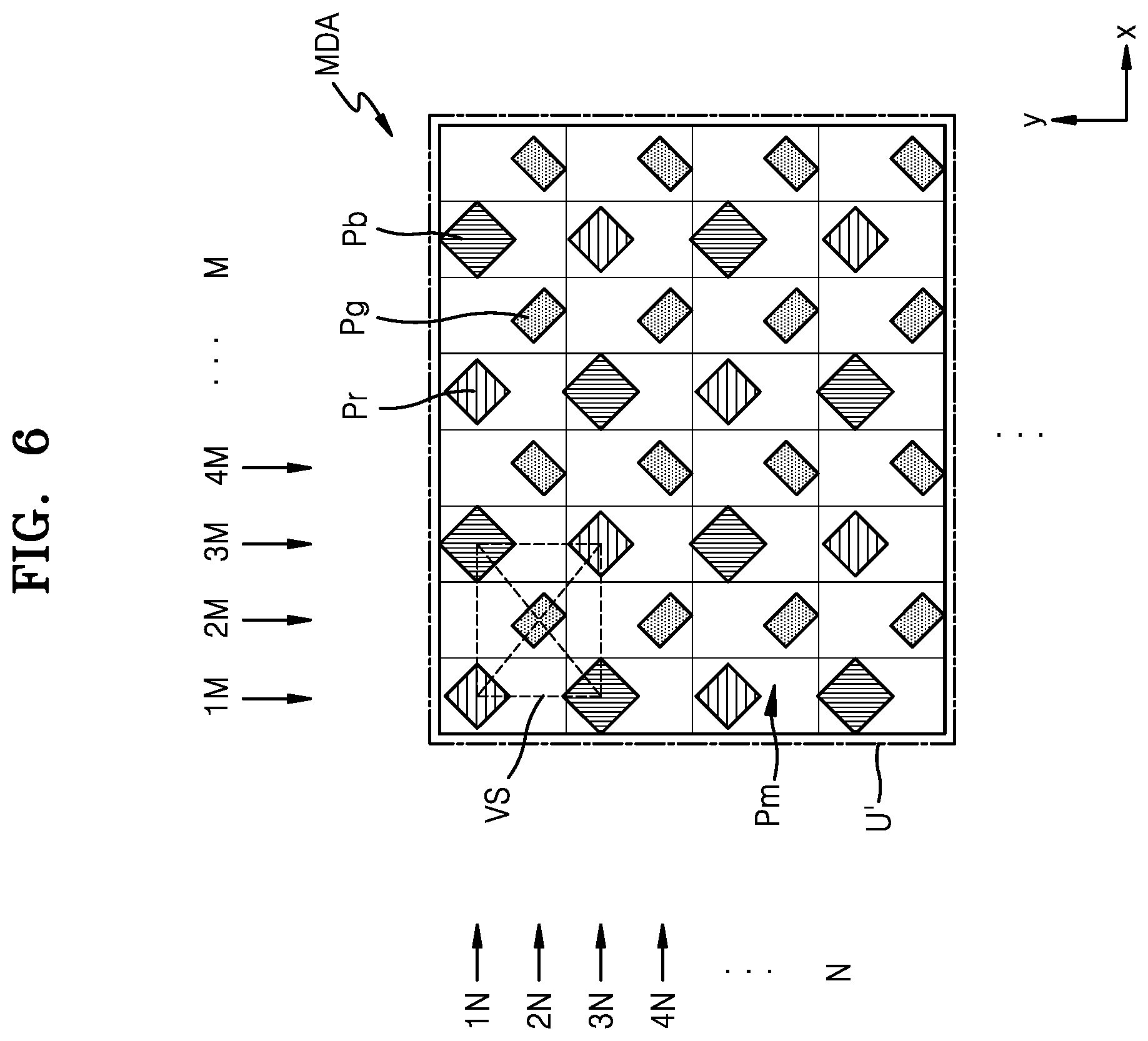 Patent US12581734 Figure 6 – Display apparatus and electronic apparatus