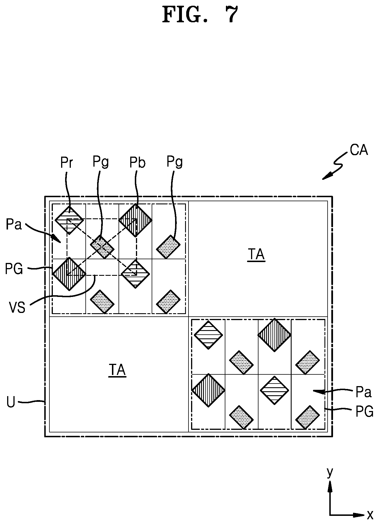 Patent US12581734 Figure 7 – Display apparatus and electronic apparatus
