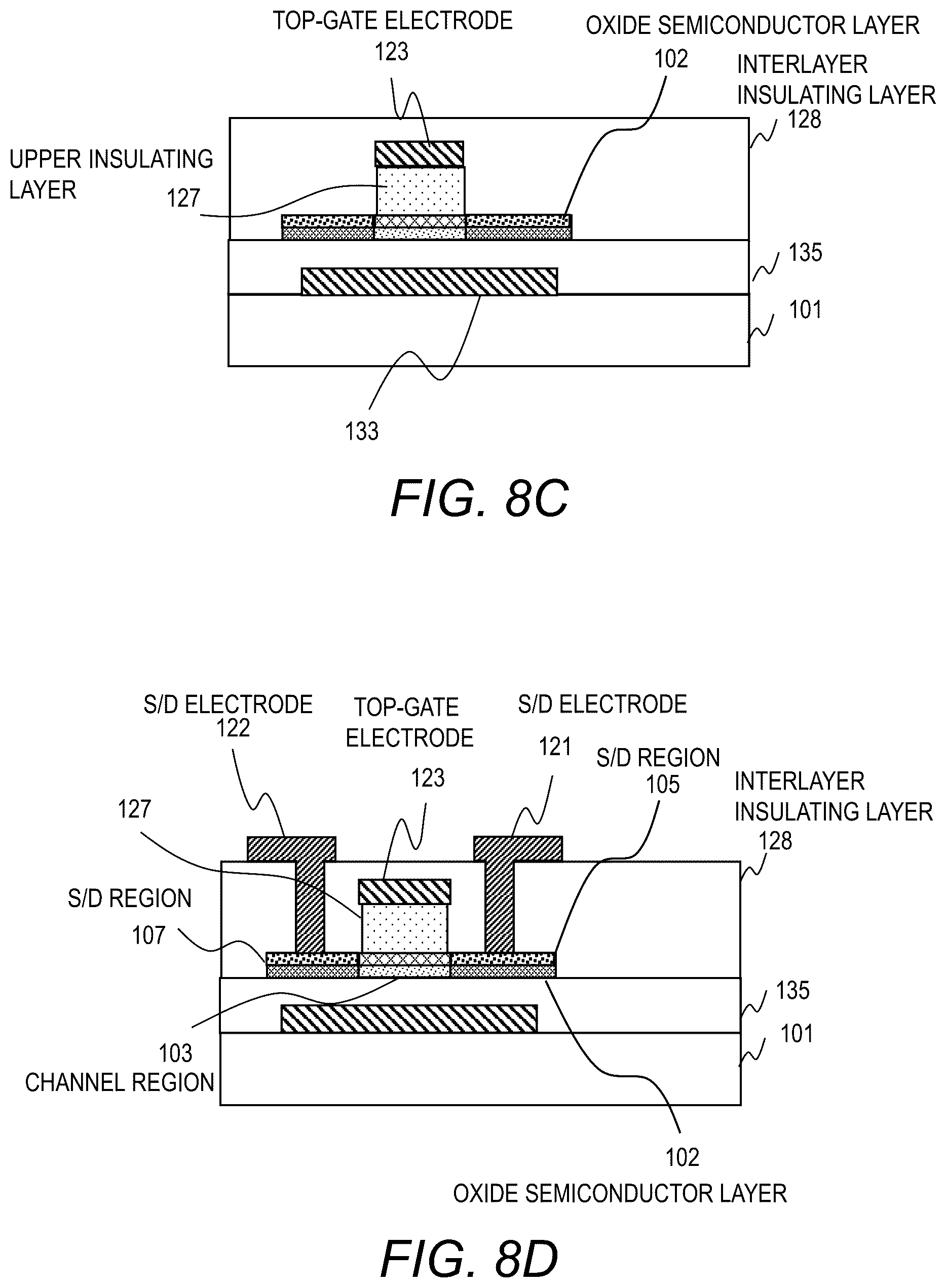 Patent US12581737 Figure 11 – Oxide semiconductor thin-film transistor device and method of manufacturing the same