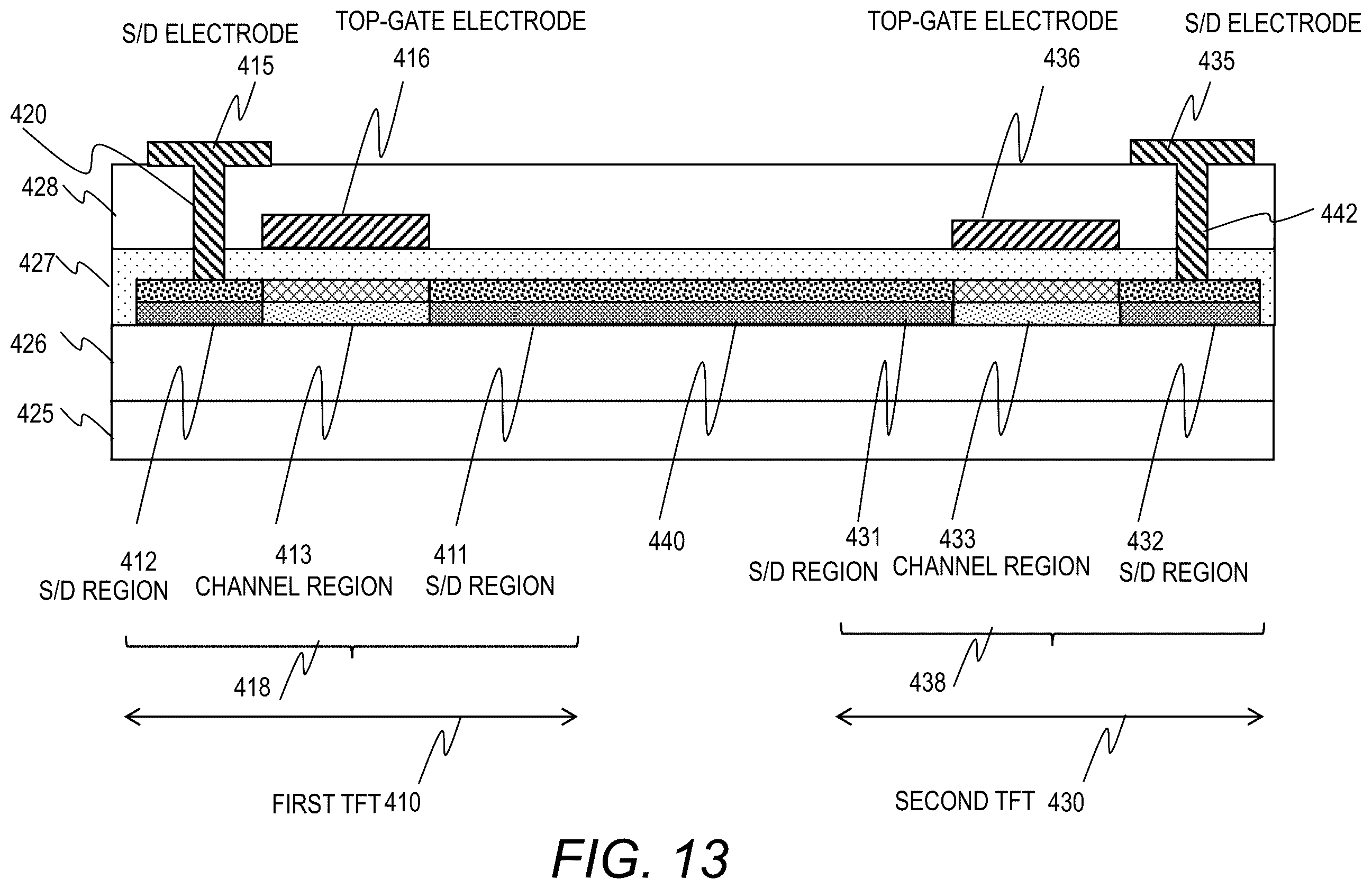 Patent US12581737 Figure 17 – Oxide semiconductor thin-film transistor device and method of manufacturing the same