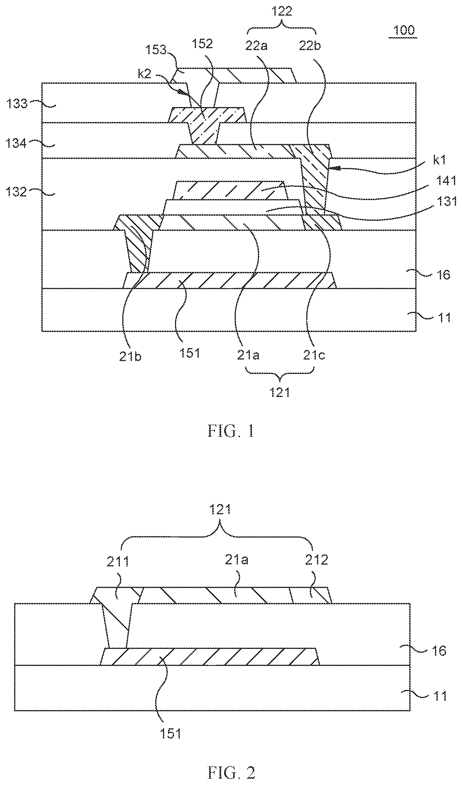 Patent US12581739 Figure 1 – Drive substrates, manufacturing methods thereof, and display panels