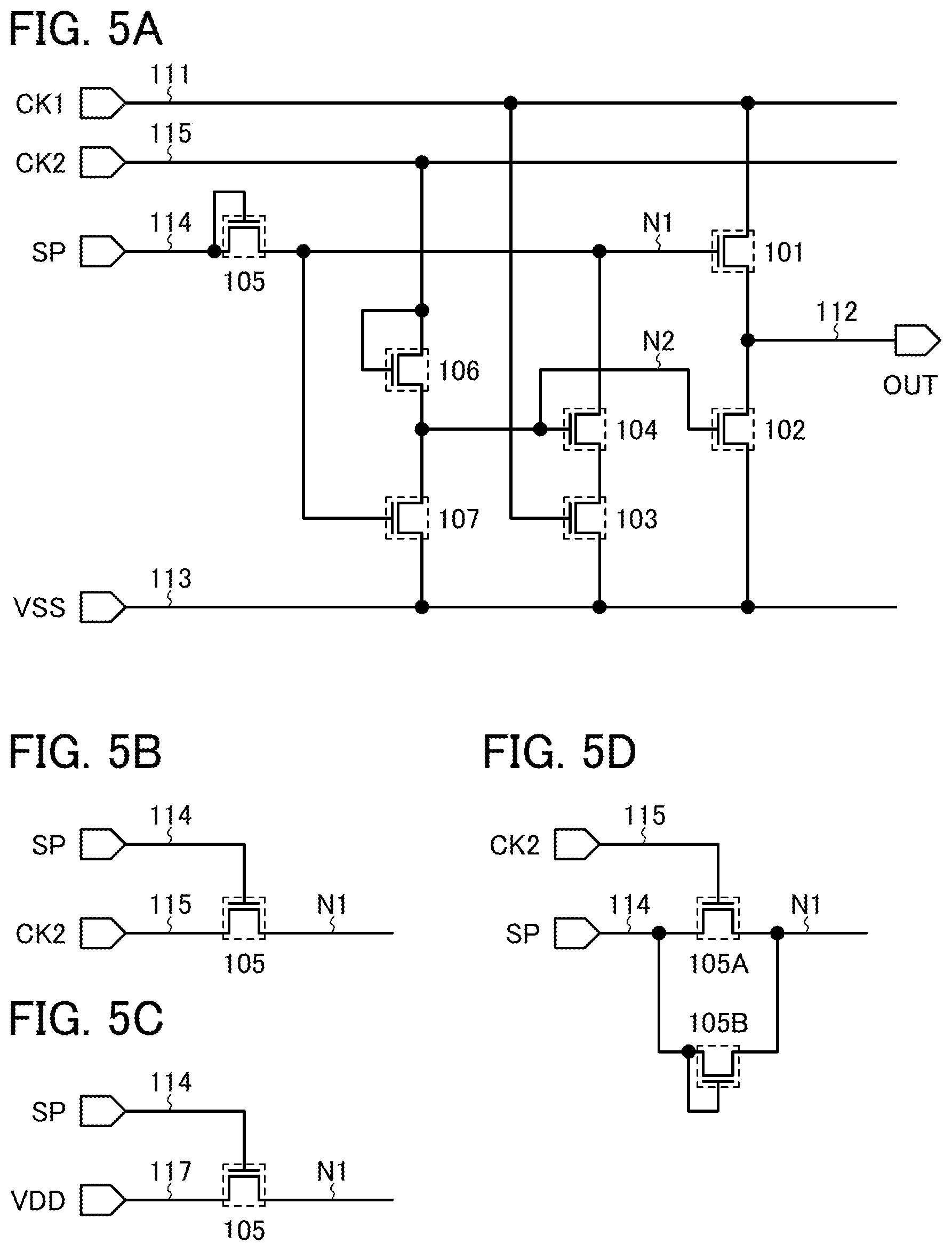 Patent US12581741 Figure 5 – Semiconductor device and electronic device