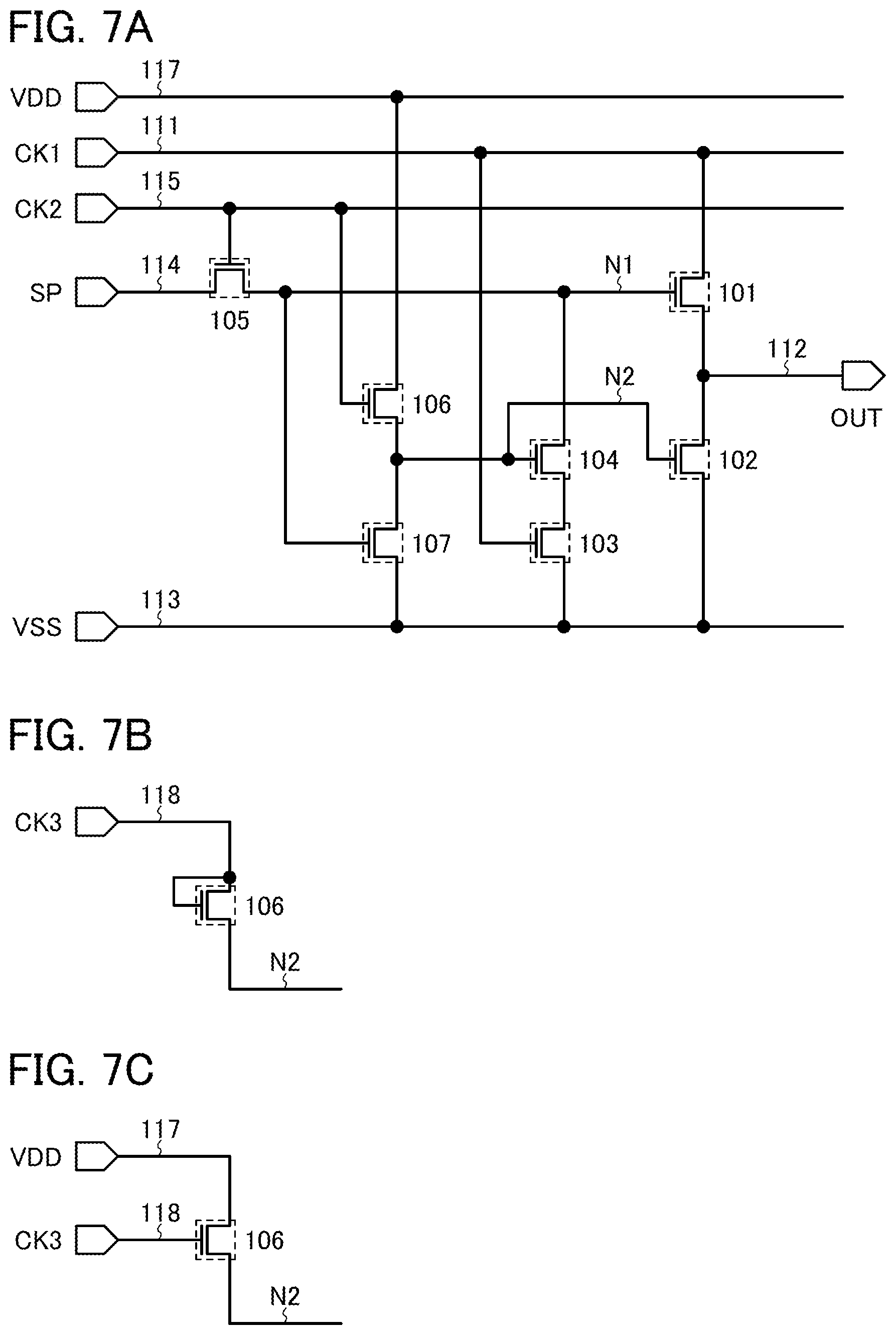 Patent US12581741 Figure 7 – Semiconductor device and electronic device