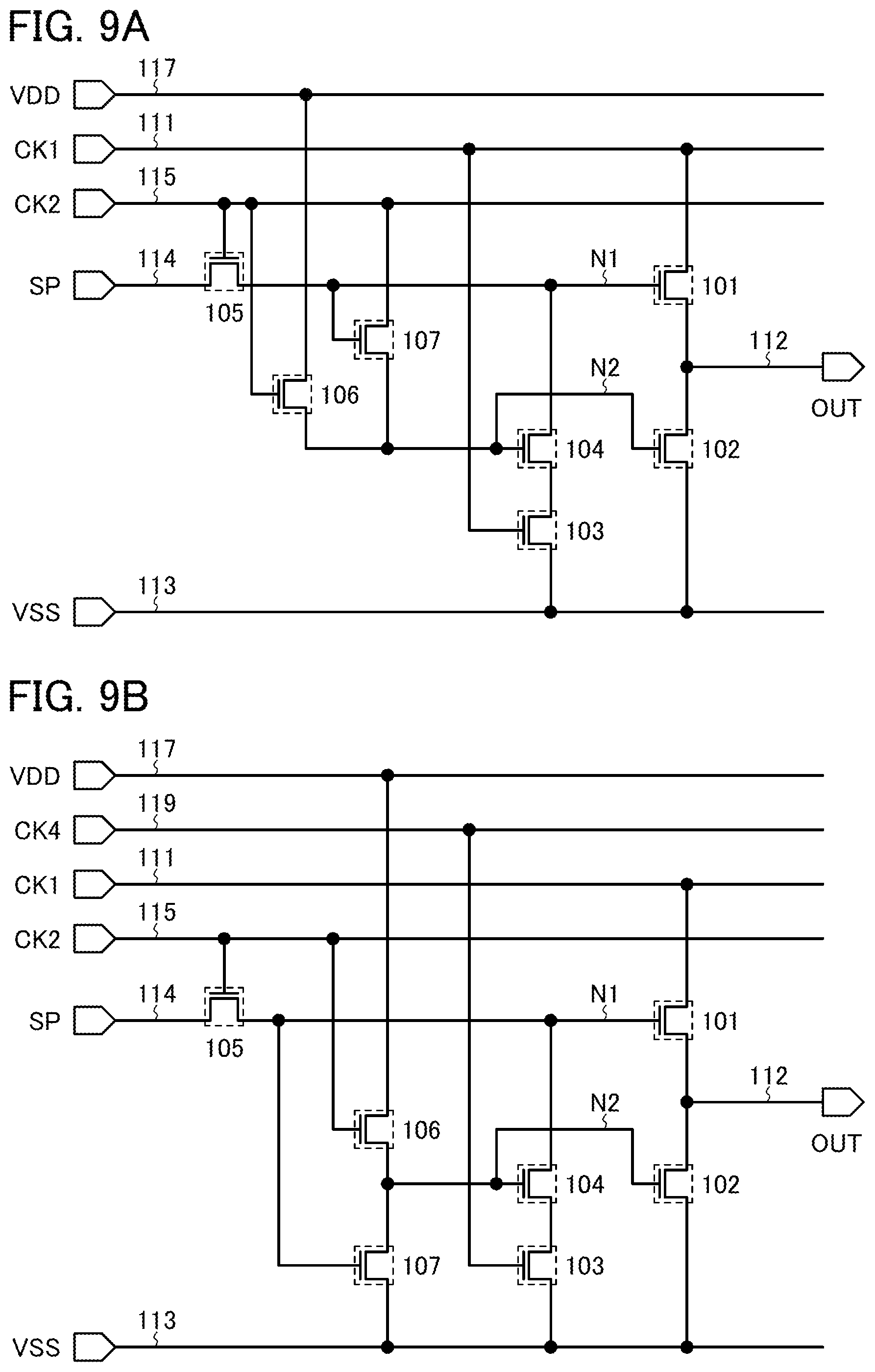 Patent US12581741 Figure 9 – Semiconductor device and electronic device