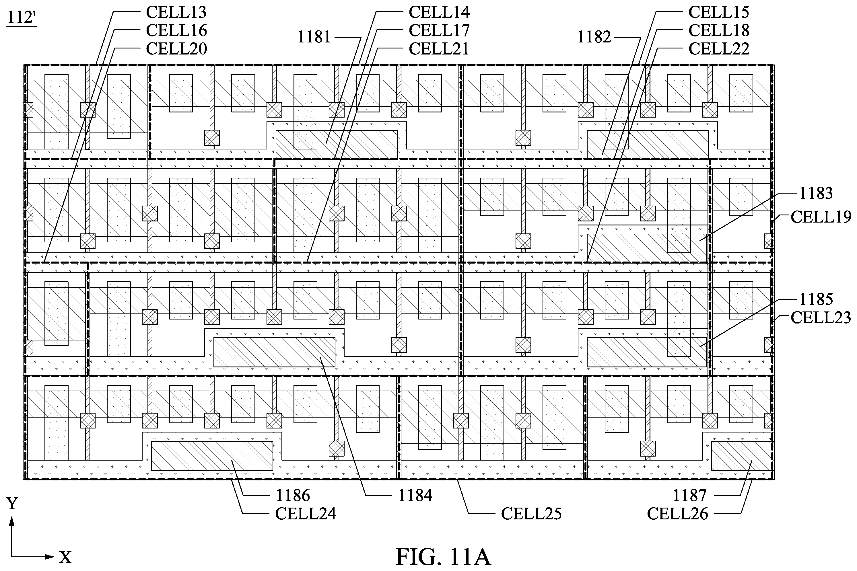 Patent US12581745 Figure 12 – Integrated circuit and system for fabricating the same