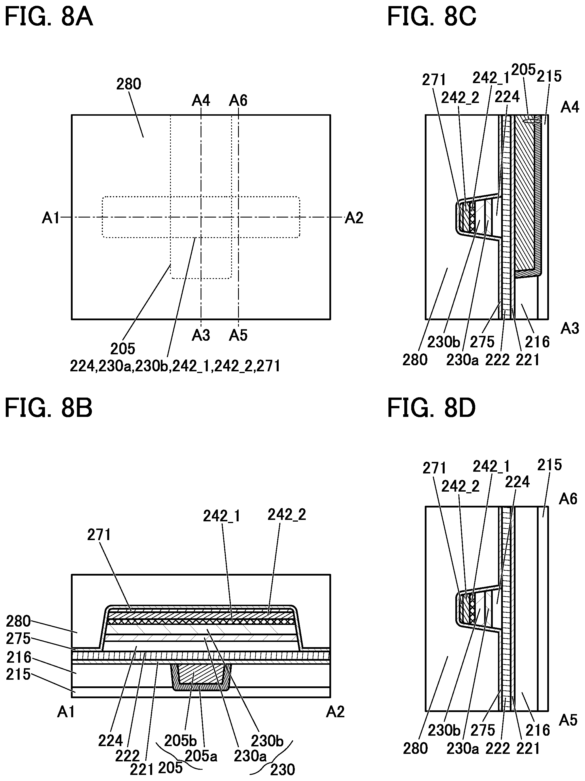 Patent US12581747 Figure 8 – Manufacturing method of semiconductor device
