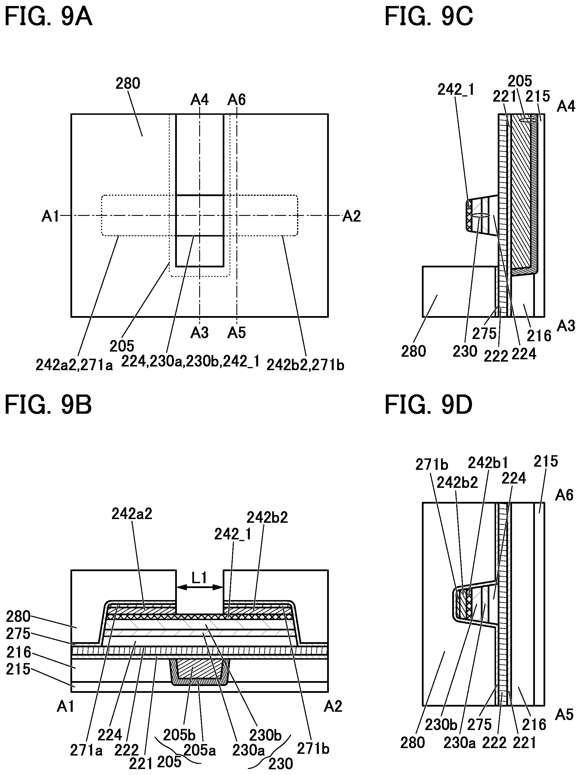 Patent US12581747 Figure 9 – Manufacturing method of semiconductor device