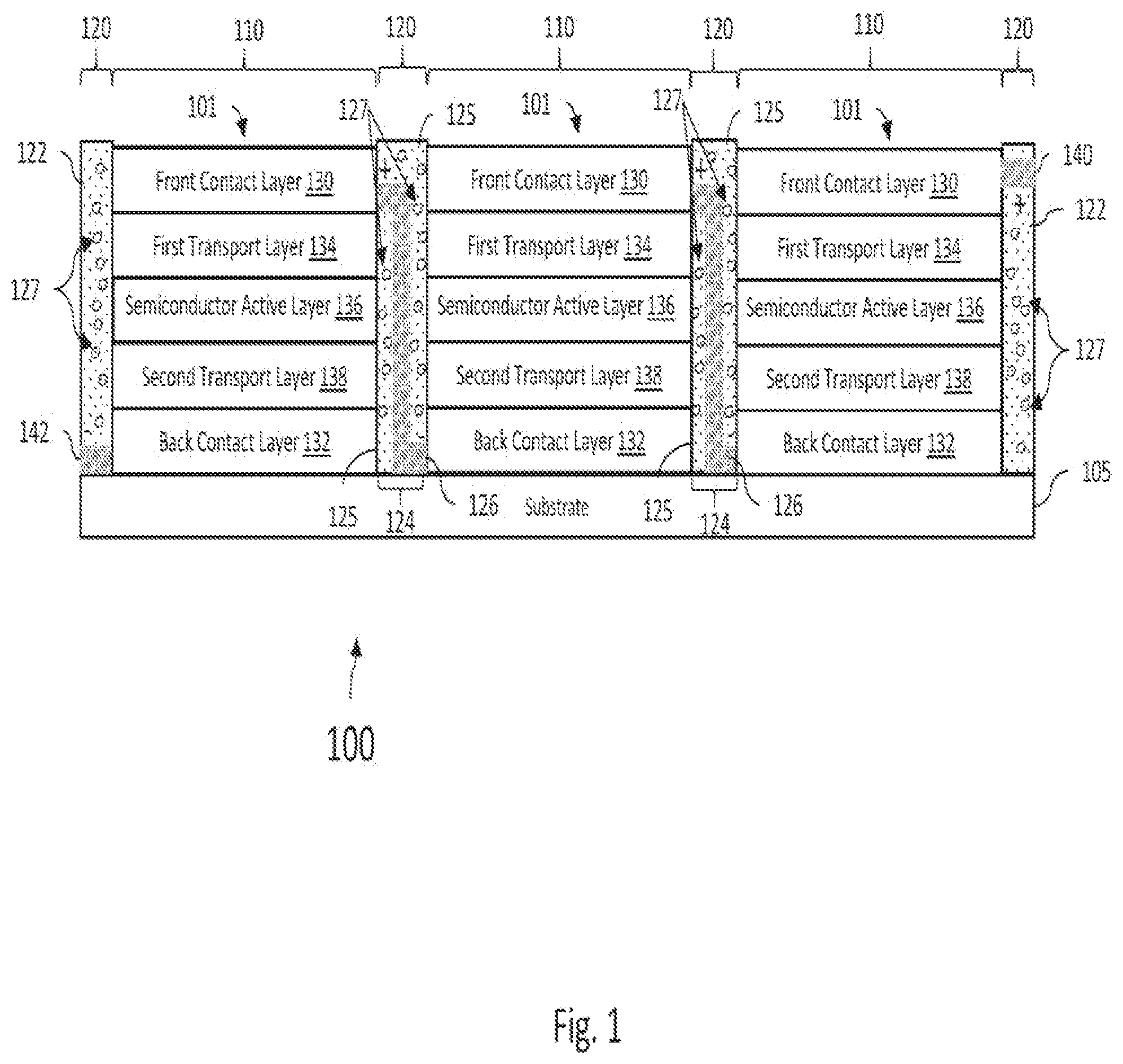 Patent US12581750 Figure 1 – Visually undistorted thin film electronic devices