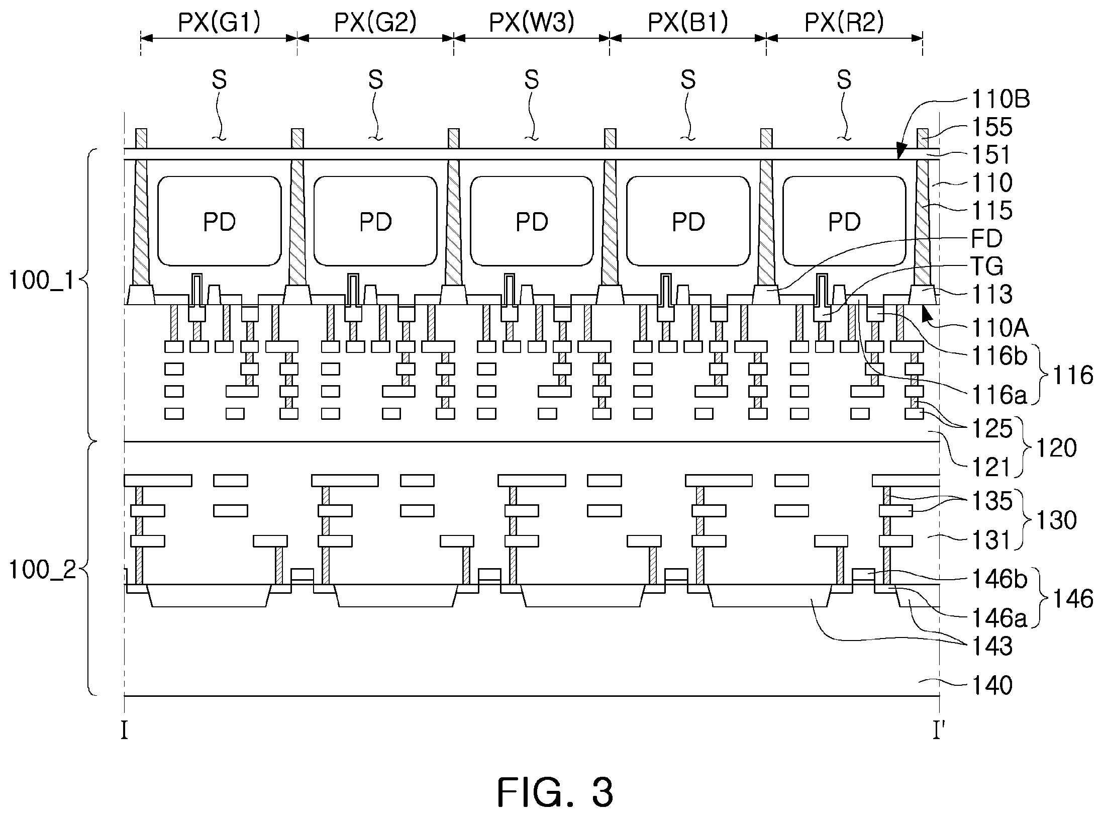 Patent US12581753 Figure 3 – Manufacturing method of image sensor