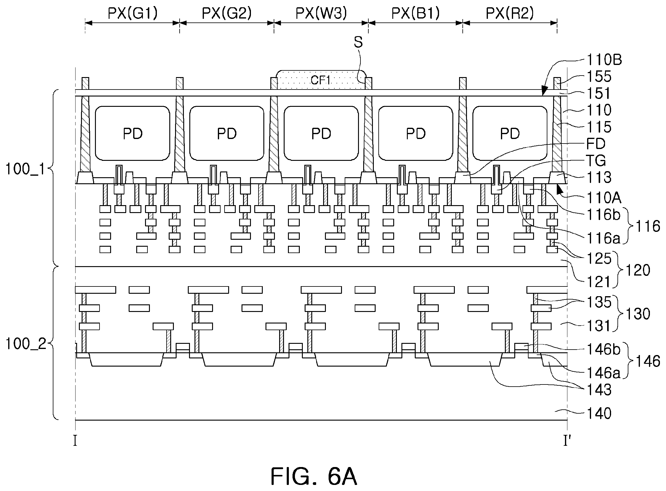 Patent US12581753 Figure 7 – Manufacturing method of image sensor