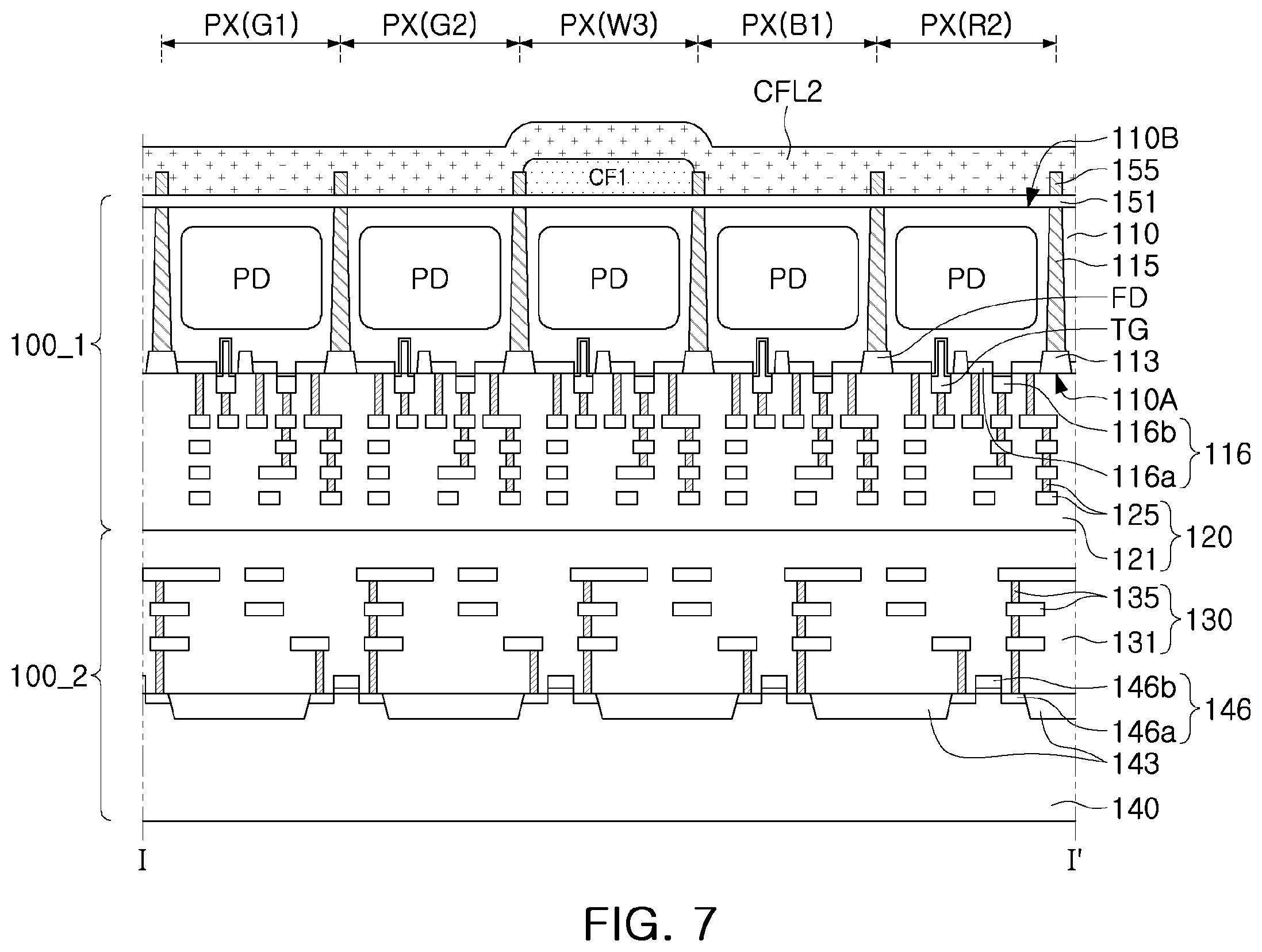 Patent US12581753 Figure 9 – Manufacturing method of image sensor