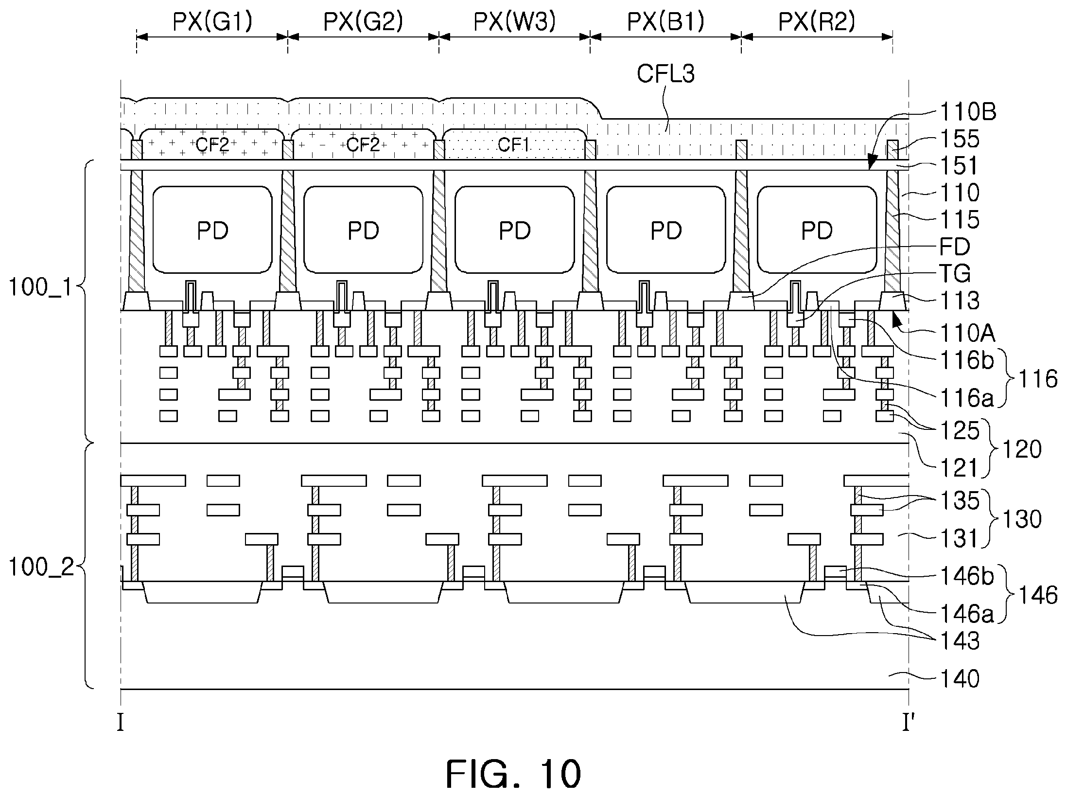 Patent US12581753 Figure 16 – Manufacturing method of image sensor
