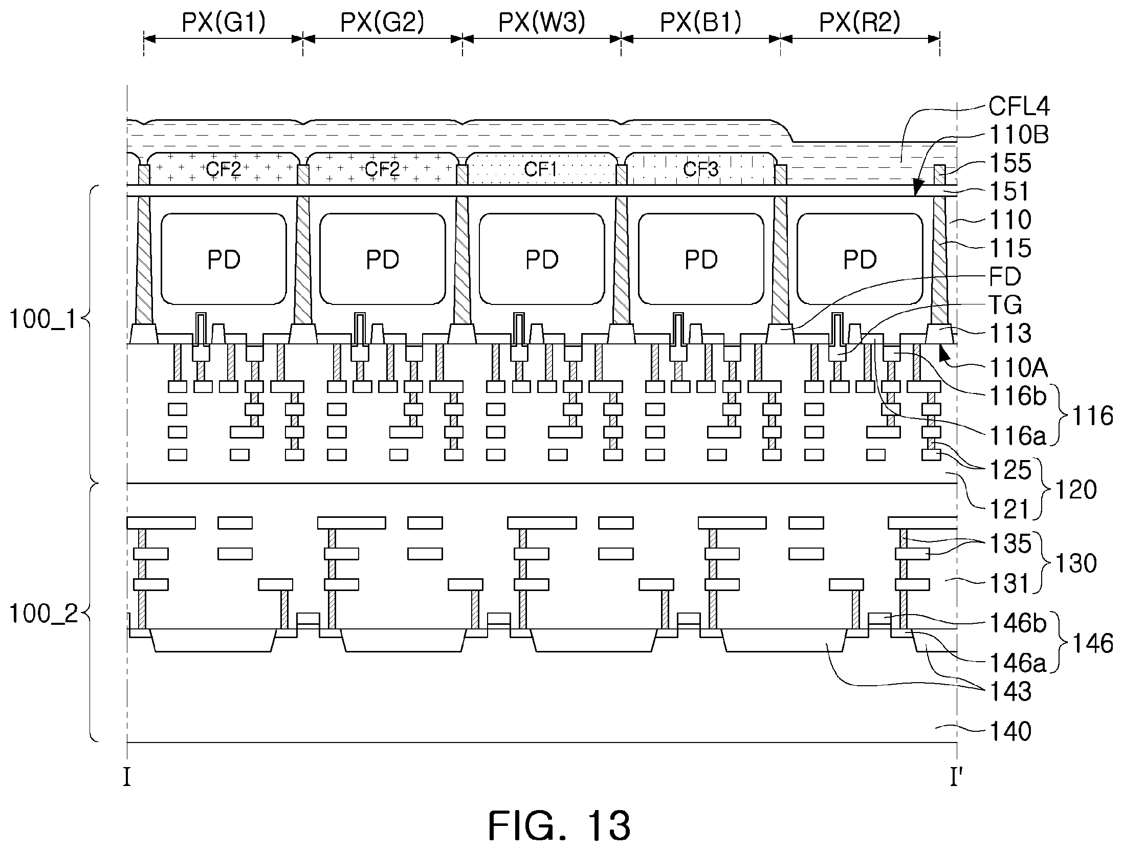 Patent US12581753 Figure 19 – Manufacturing method of image sensor