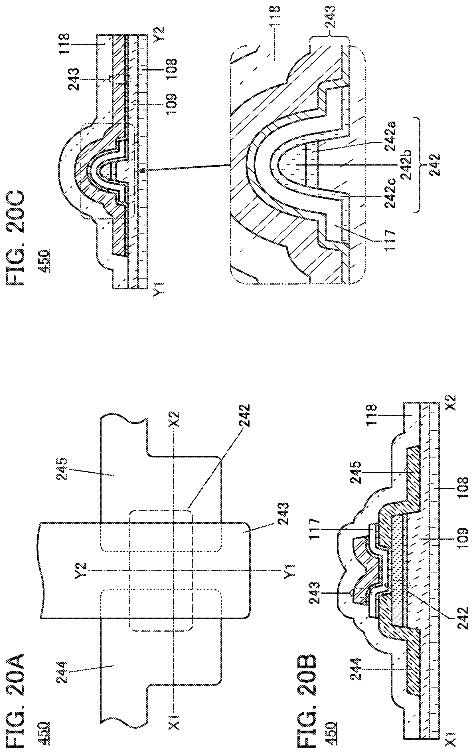 Patent US12581755 Figure 20 – Imaging device comprising net shape wiring