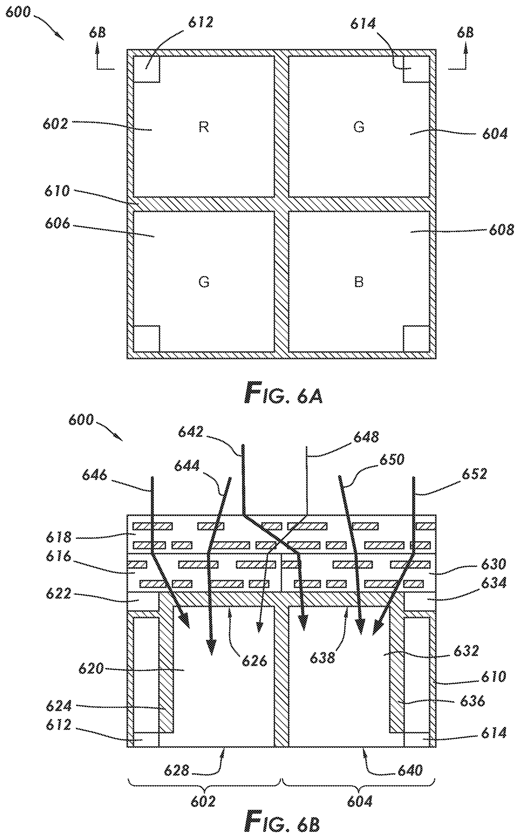 Patent US12581759 Figure 7 – Nanophotonic global shutter sensor
