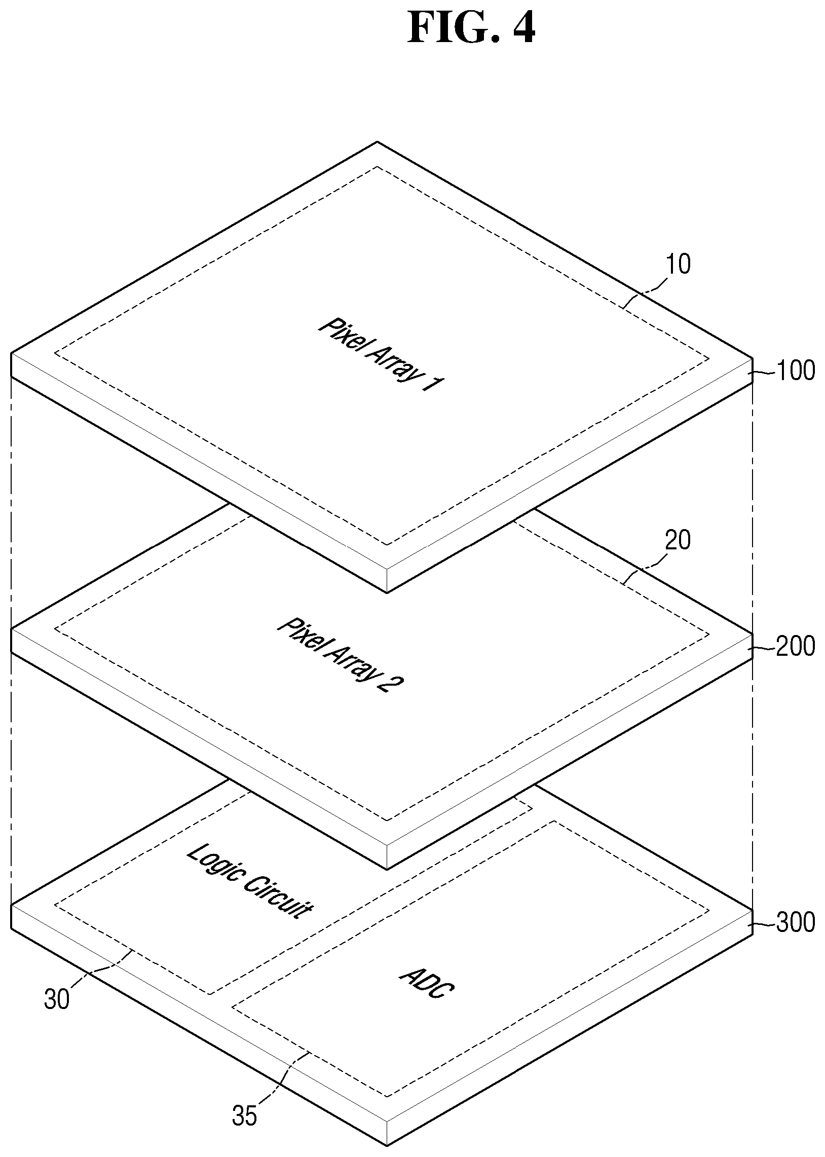 Patent US12581760 Figure 4 – Image sensor