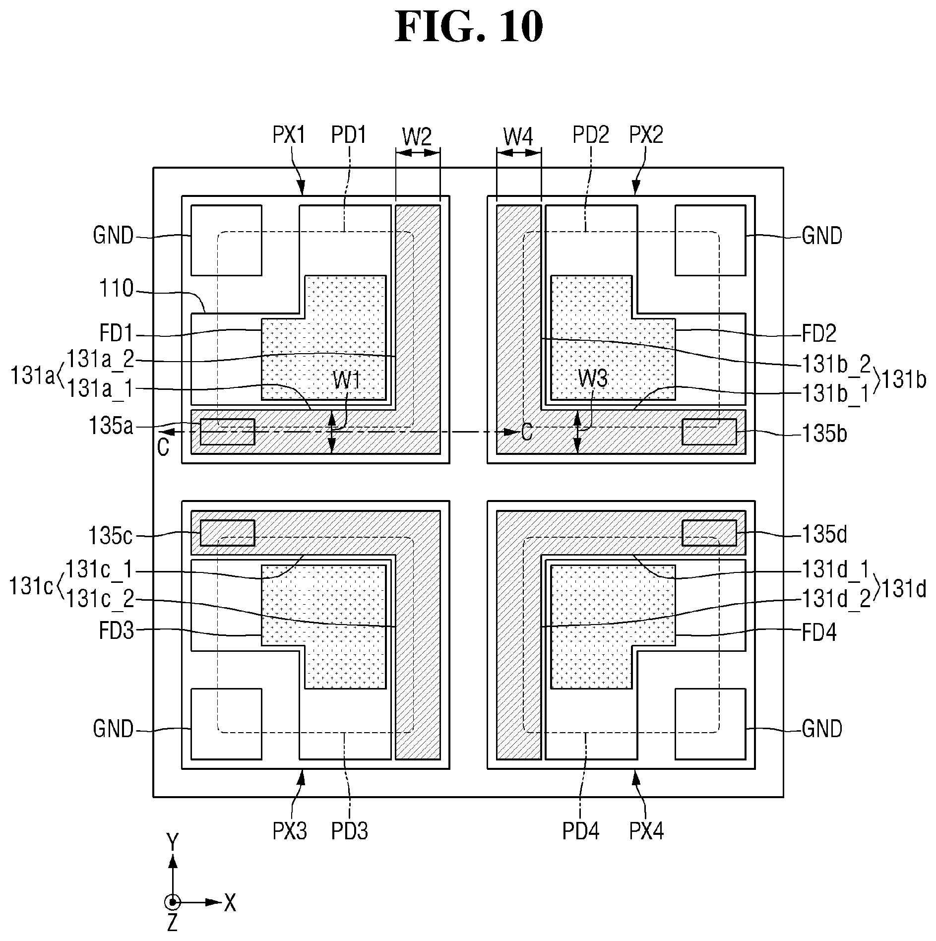 Patent US12581760 Figure 11 – Image sensor