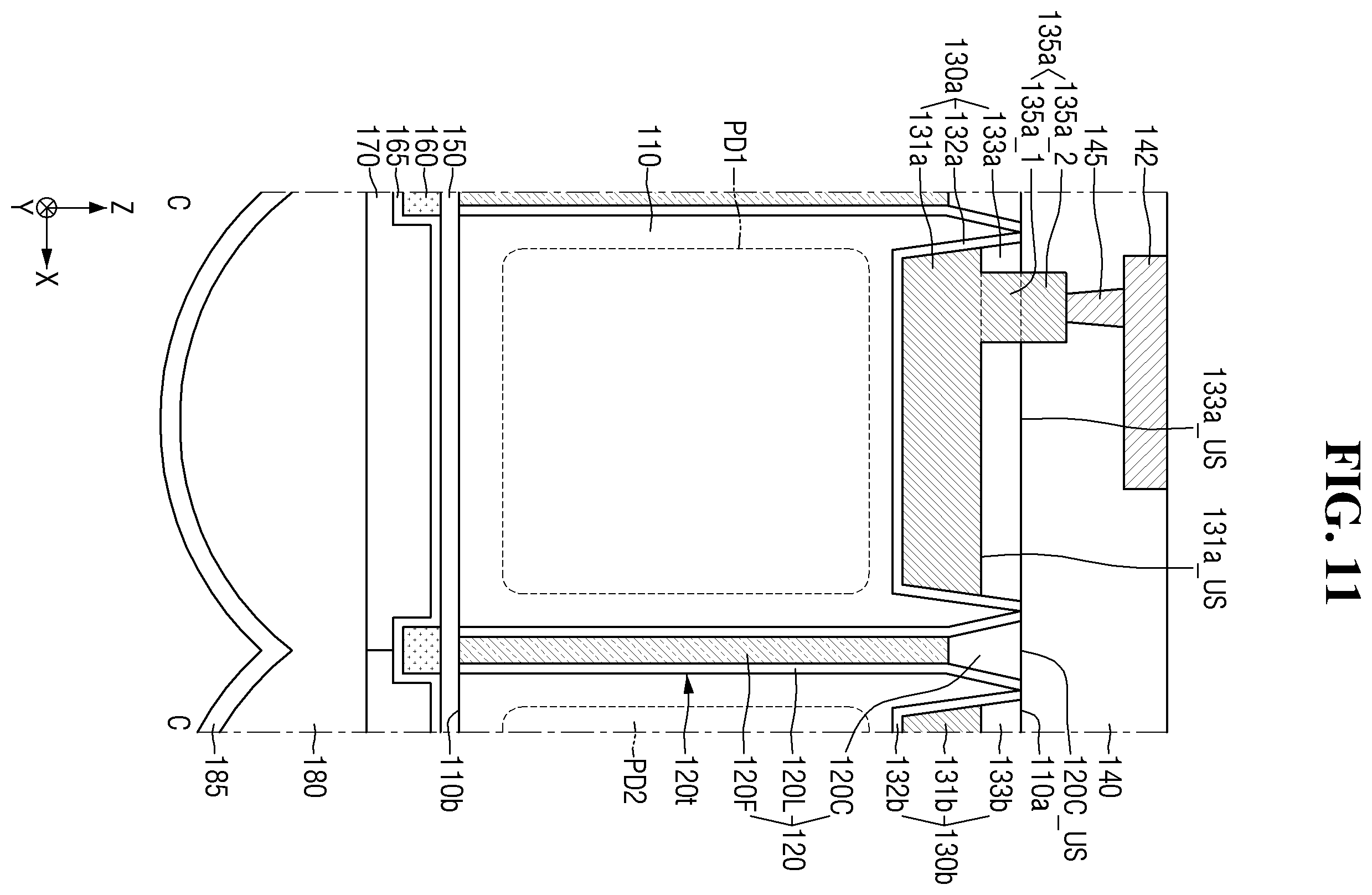 Patent US12581760 Figure 12 – Image sensor