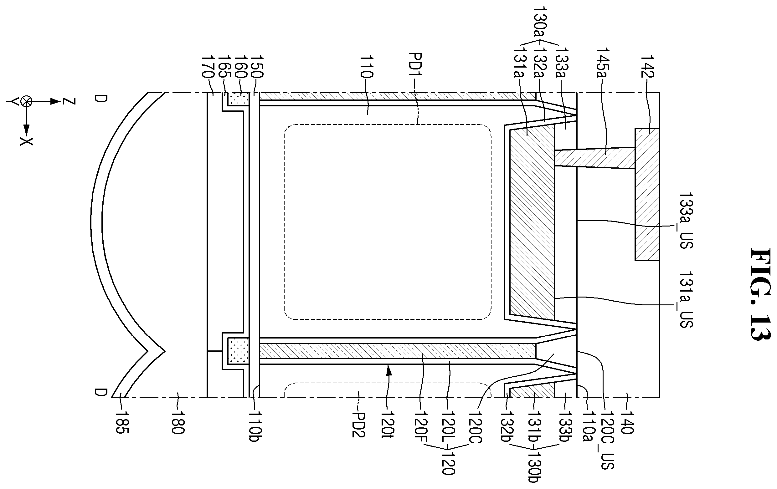 Patent US12581760 Figure 14 – Image sensor