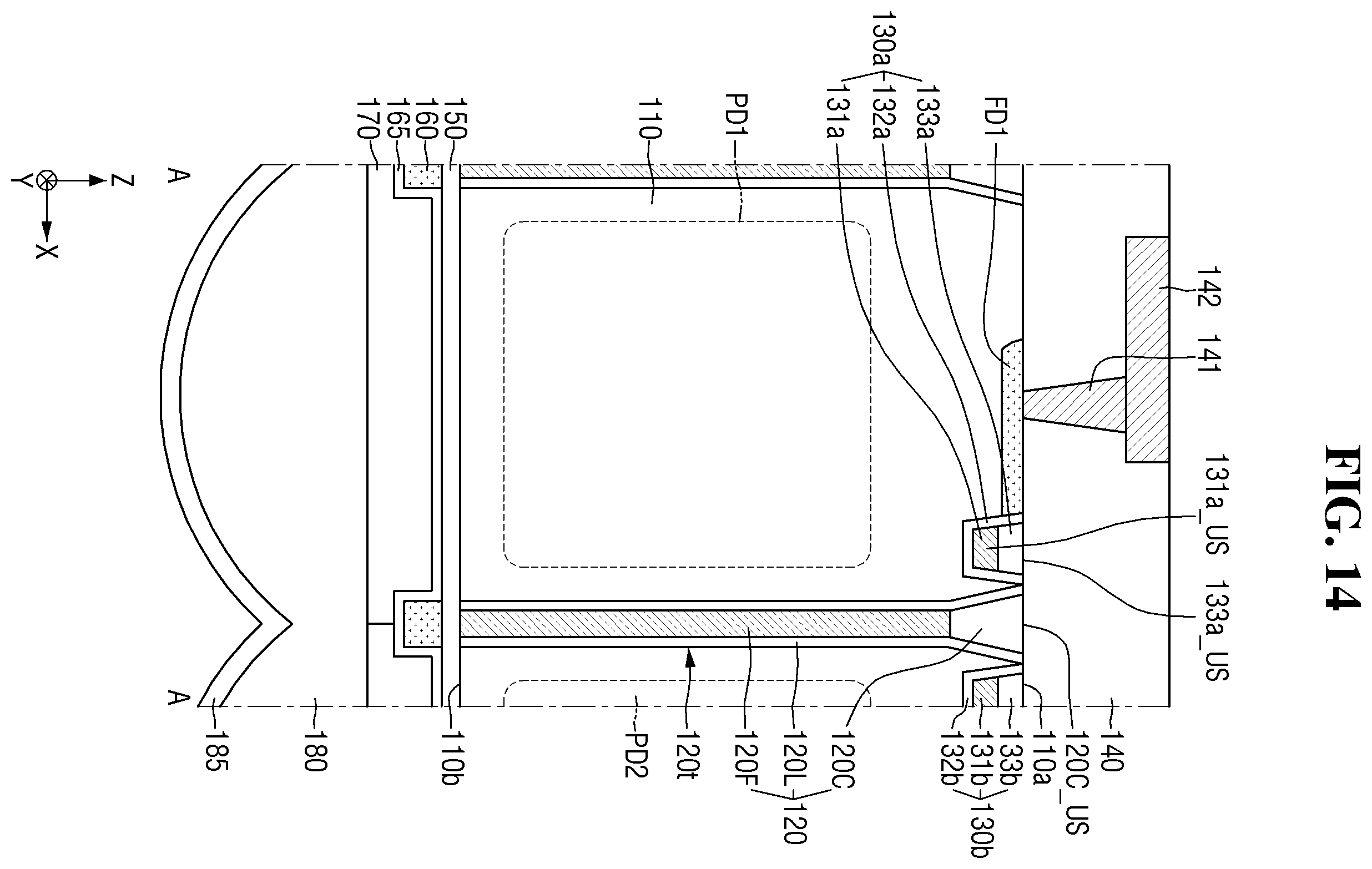 Patent US12581760 Figure 15 – Image sensor