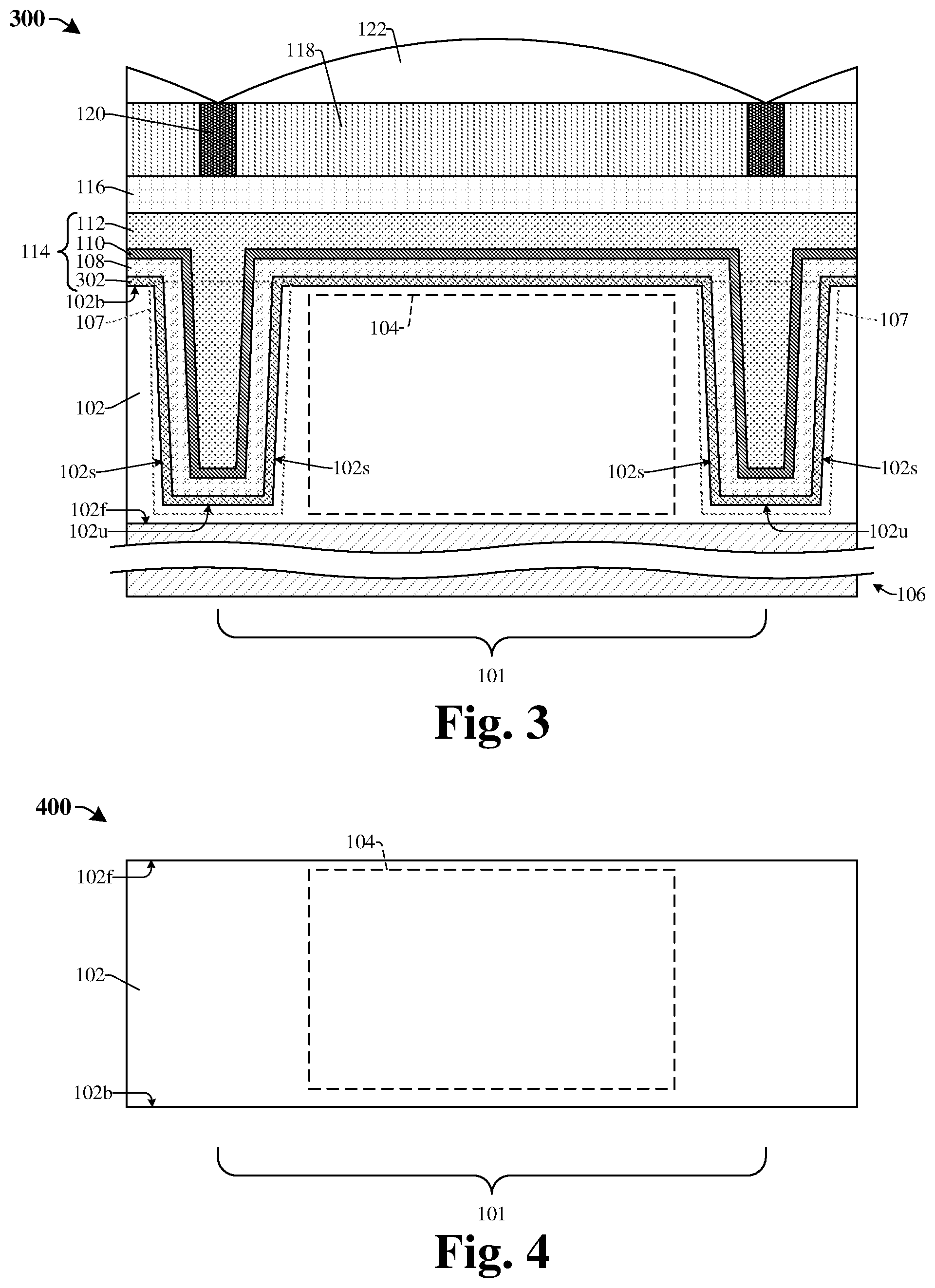 Patent US12581762 Figure 3 – Enhanced trench isolation structure