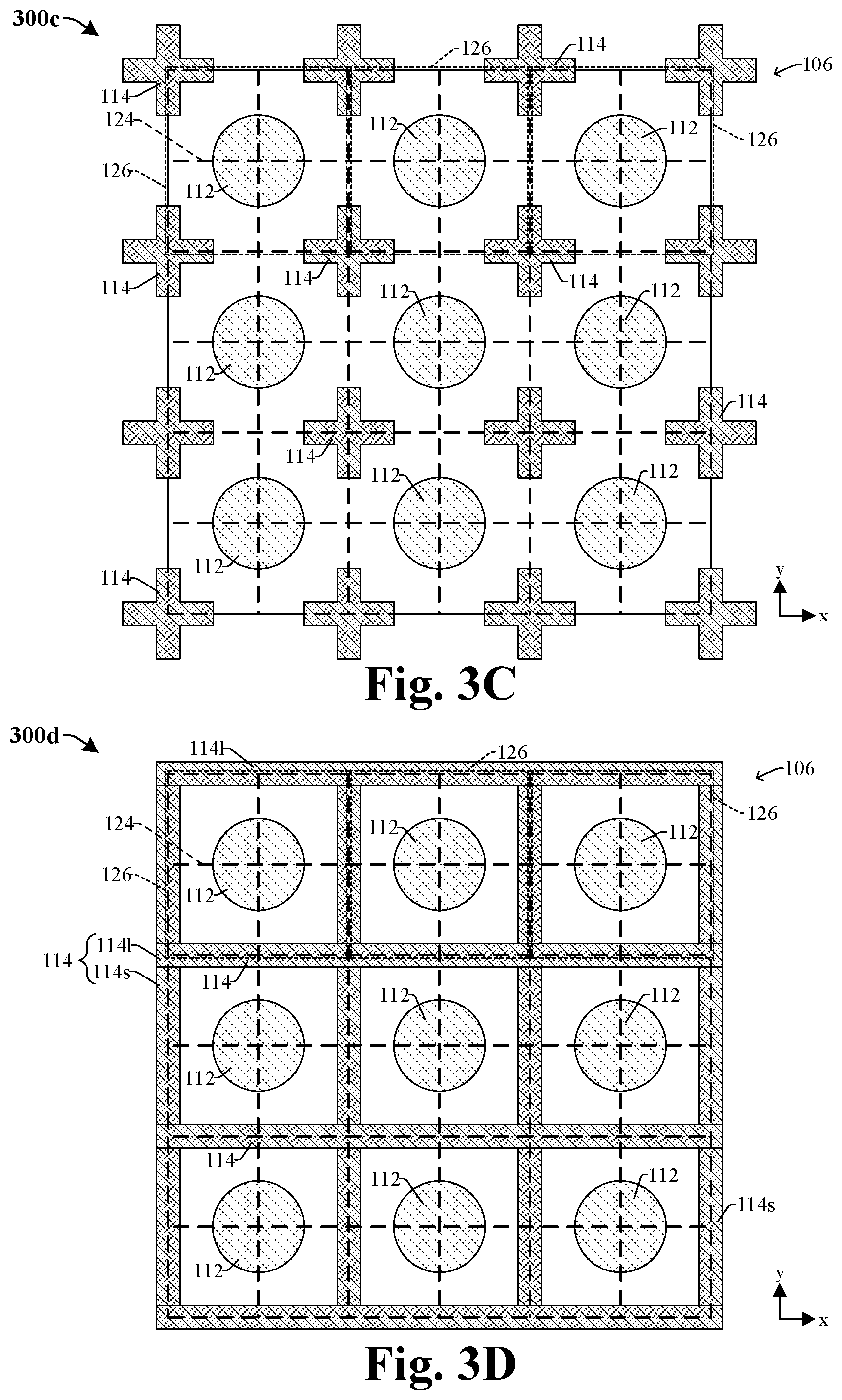 Patent US12581764 Figure 4 – Bond structure having shielding structures for stacked IC chips