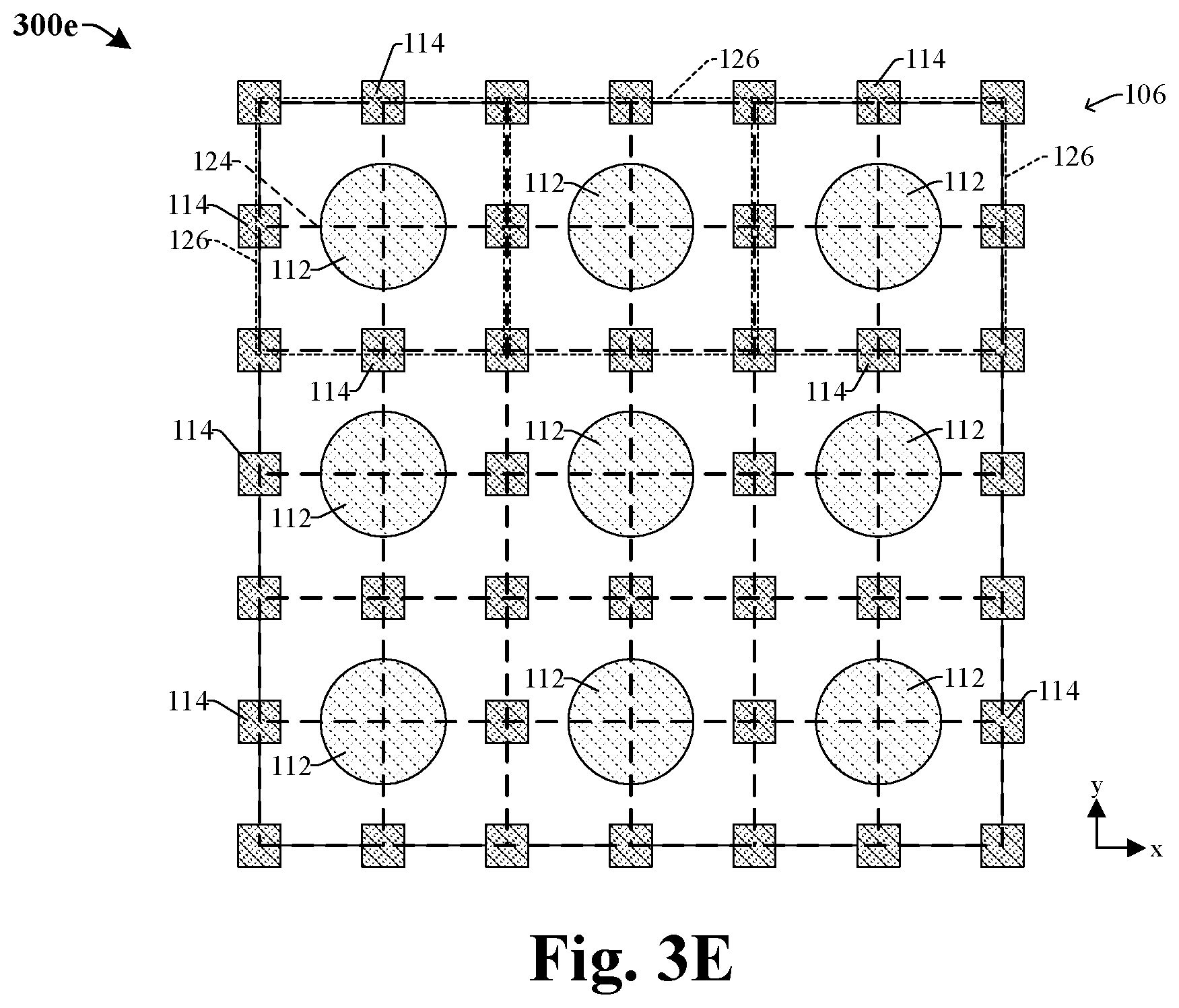 Patent US12581764 Figure 5 – Bond structure having shielding structures for stacked IC chips