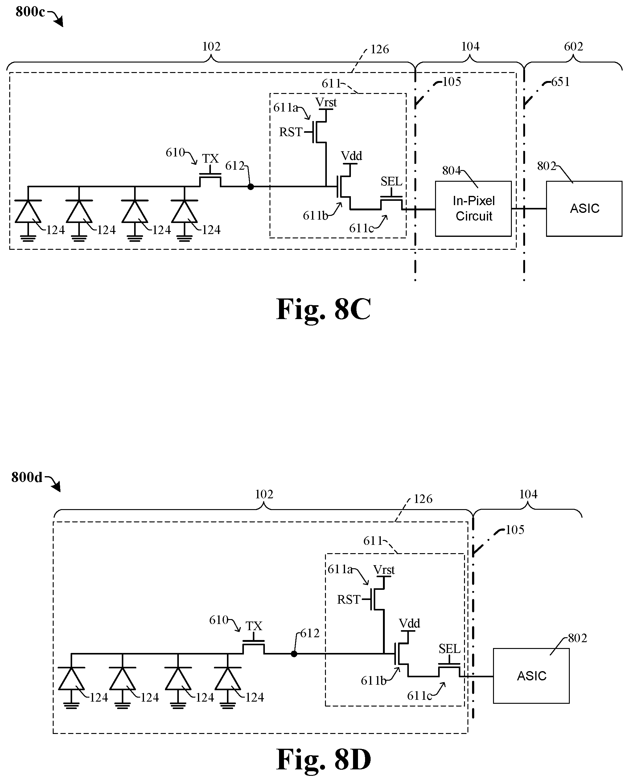 Patent US12581764 Figure 14 – Bond structure having shielding structures for stacked IC chips