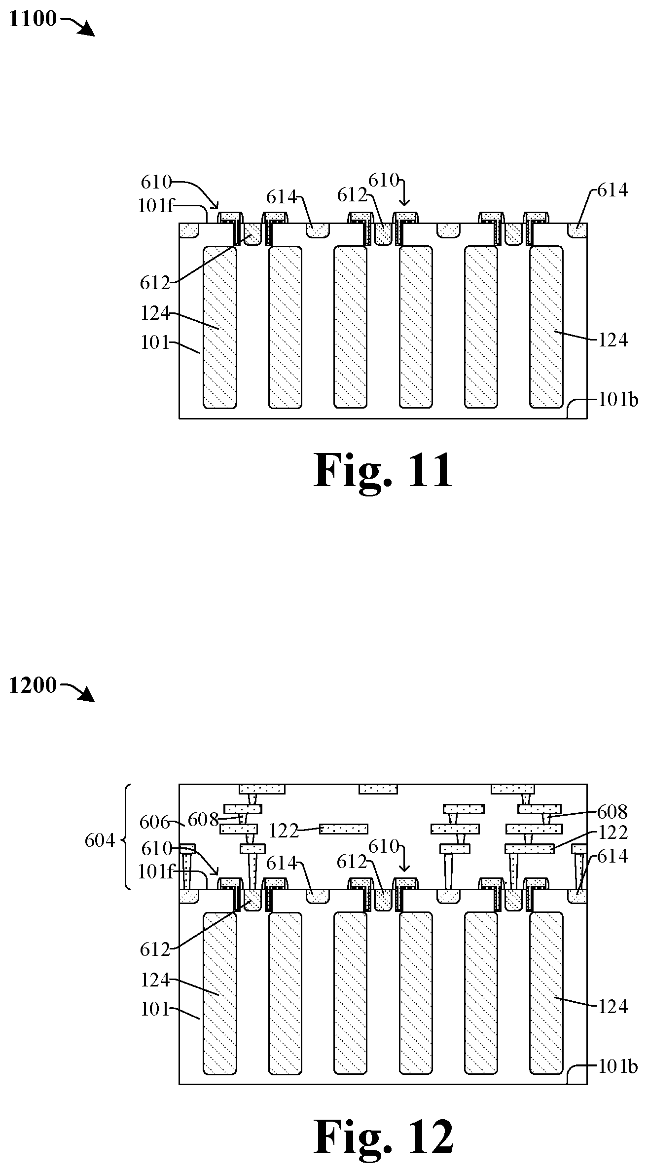Patent US12581764 Figure 16 – Bond structure having shielding structures for stacked IC chips