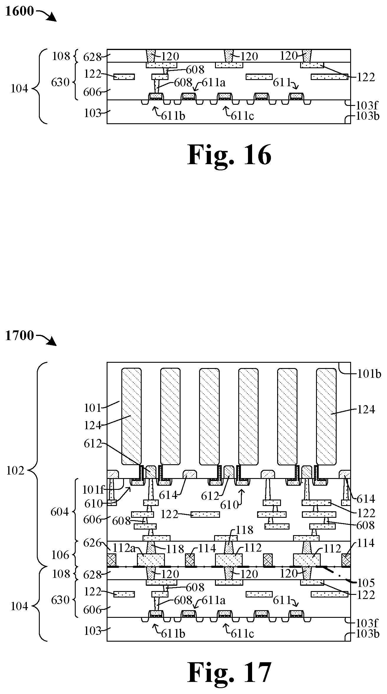 Patent US12581764 Figure 19 – Bond structure having shielding structures for stacked IC chips