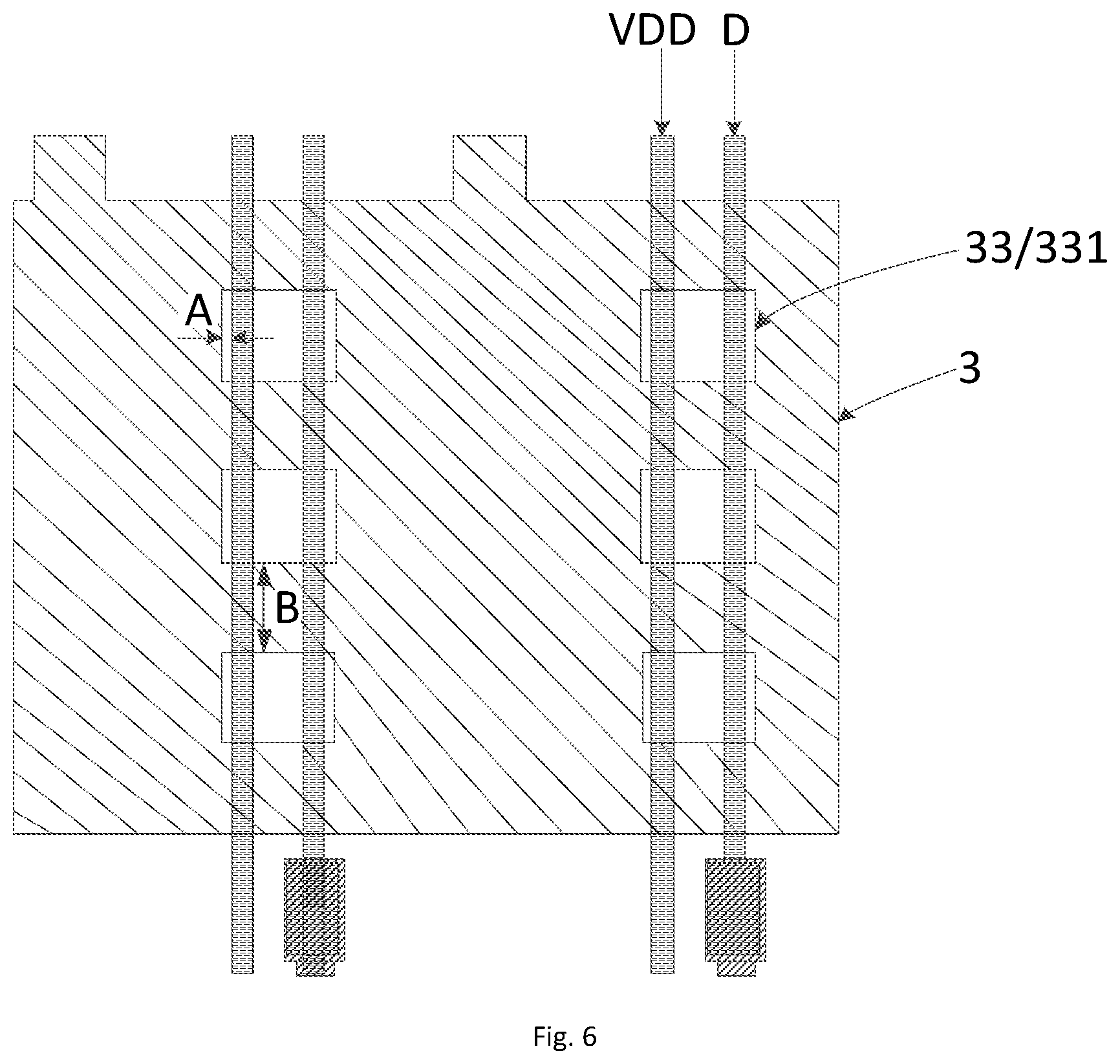 Patent US12581765 Figure 6 – Active pixel image sensor and display device