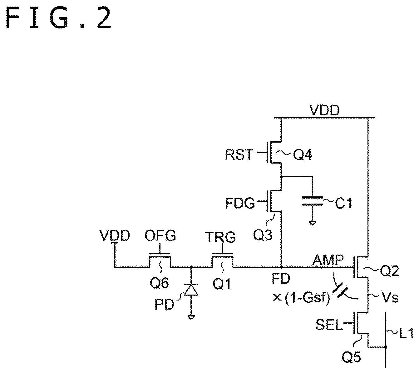 Patent US12581766 Figure 2 – Solid-state imaging device and electronic equipment