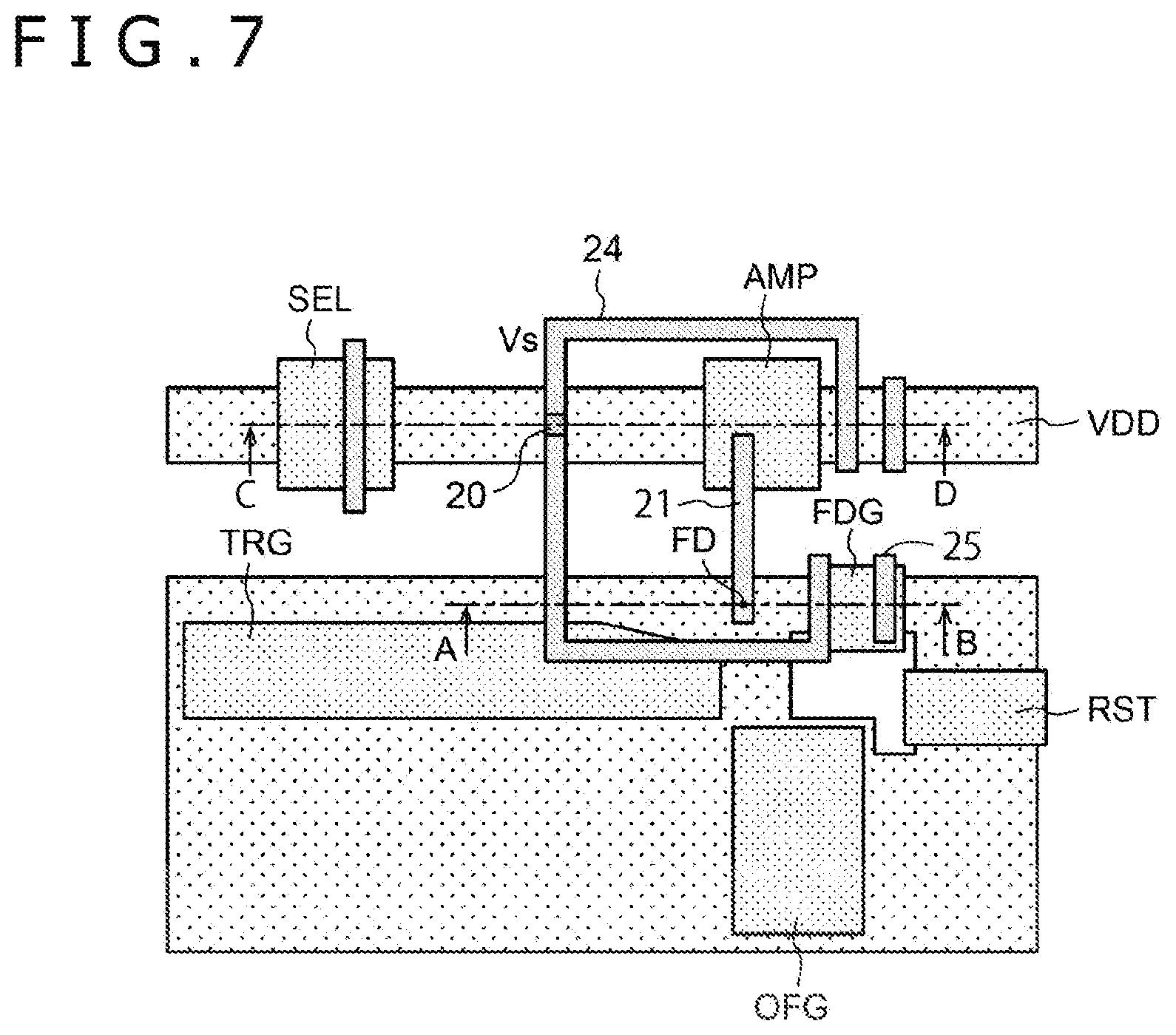 Patent US12581766 Figure 6 – Solid-state imaging device and electronic equipment