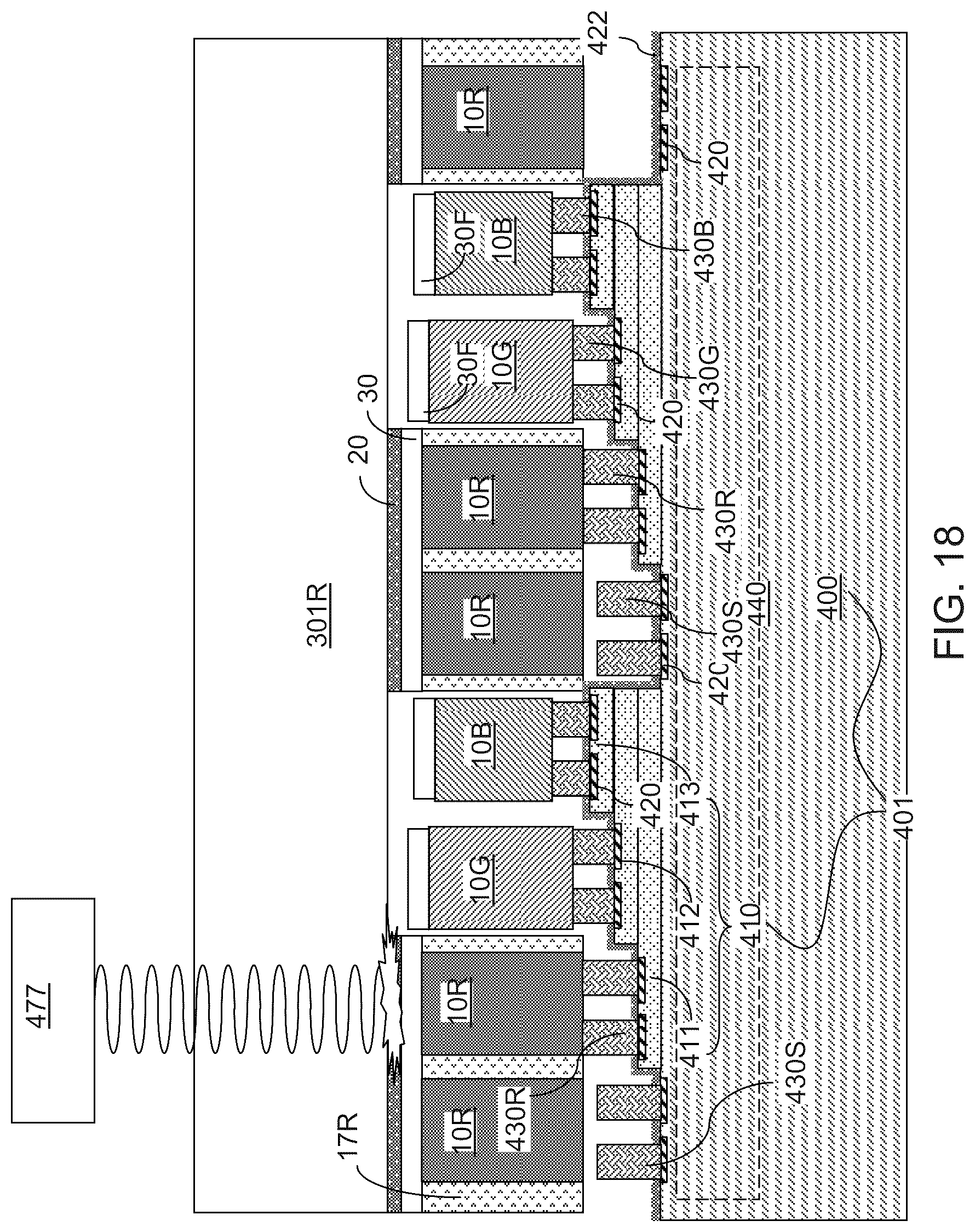 Patent US12581774 Figure 14 – Indium gallium nitride red light emitting diode and method of making thereof