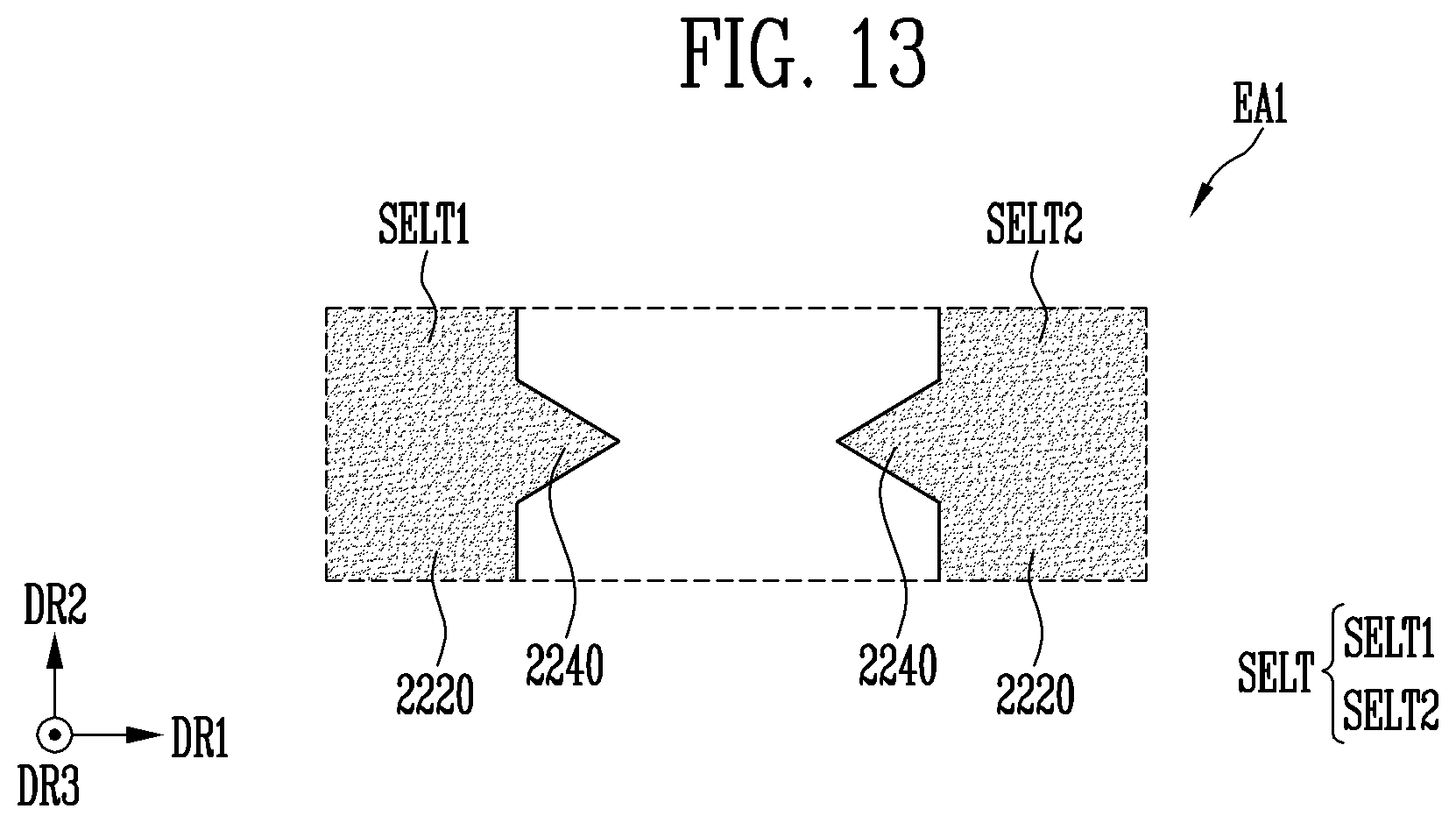 Patent US12581775 Figure 13 – Display device and method of manufacturing the same