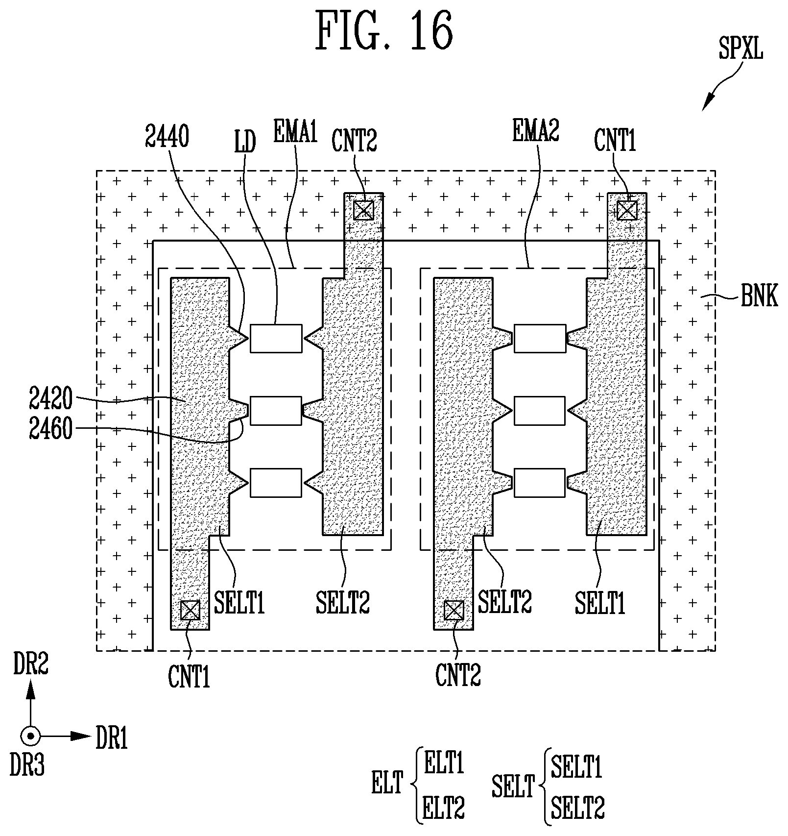 Patent US12581775 Figure 16 – Display device and method of manufacturing the same